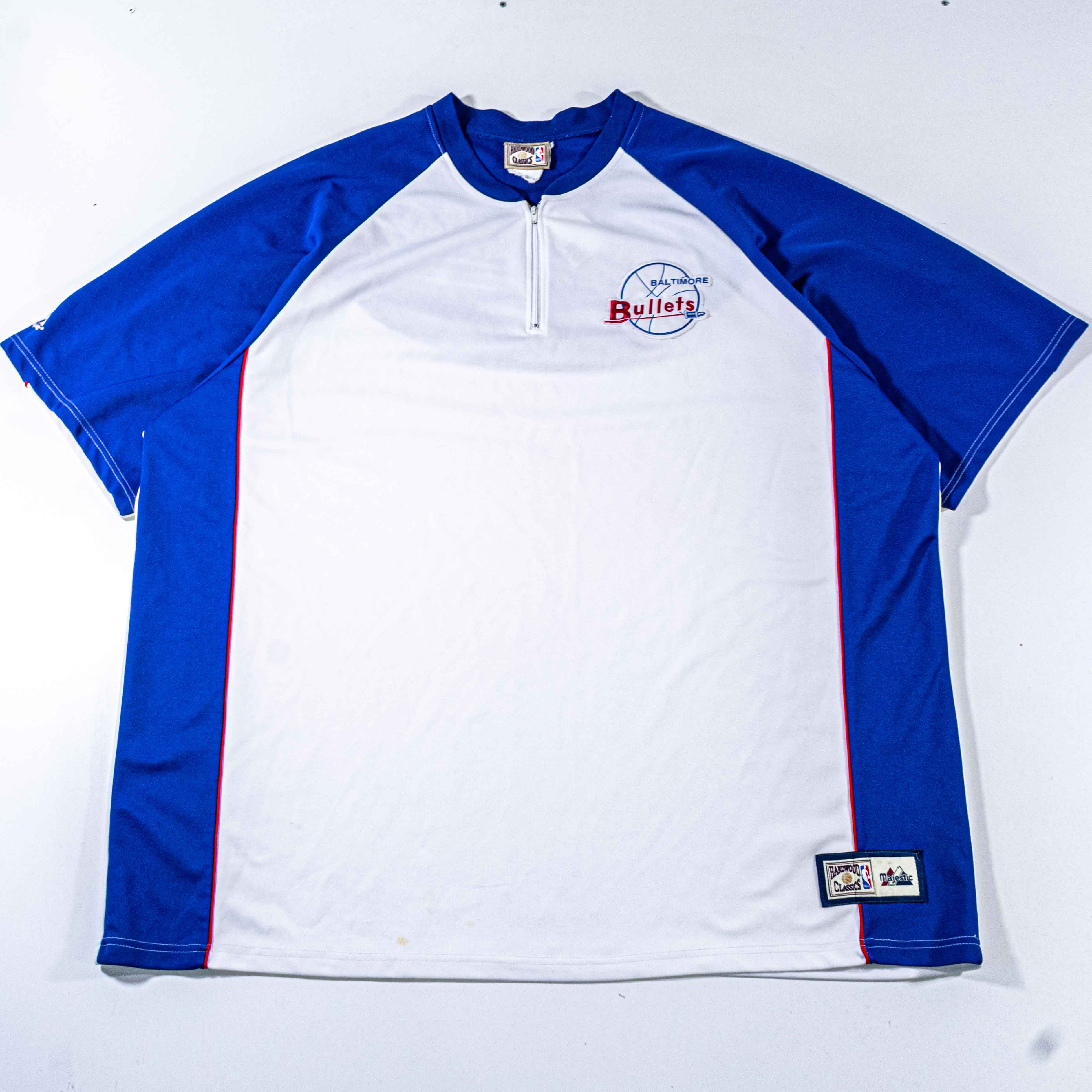 Majestic 4XL Baltimore Bullets Majestic Hardwood Classics Jersey Size US XXL / EU 58 / 5 - 2 Thumbnail