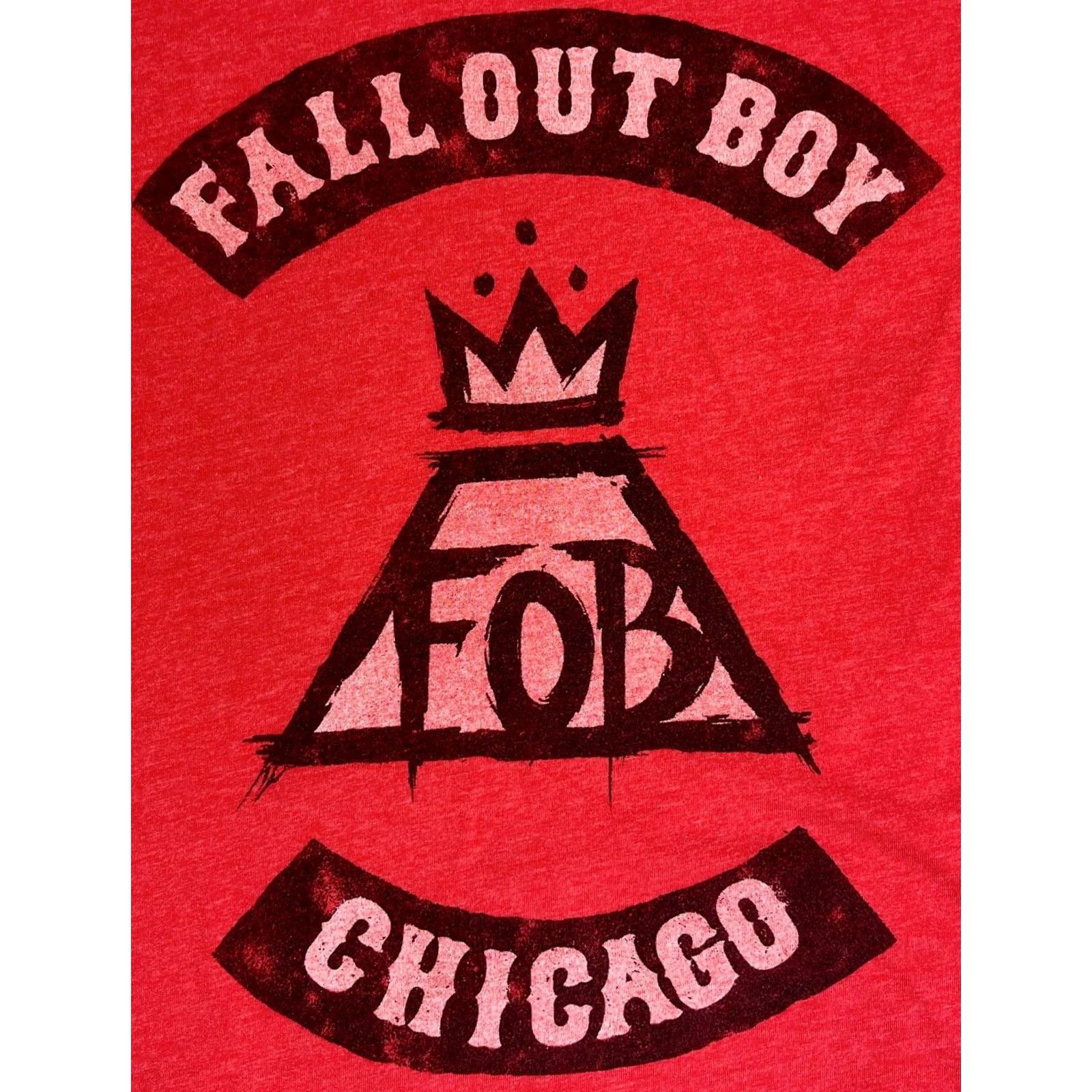 Vintage VINTAGE Men’s Fall Out Boy Chicago T-Shirt M Size US M / EU 48-50 / 2 - 3 Thumbnail