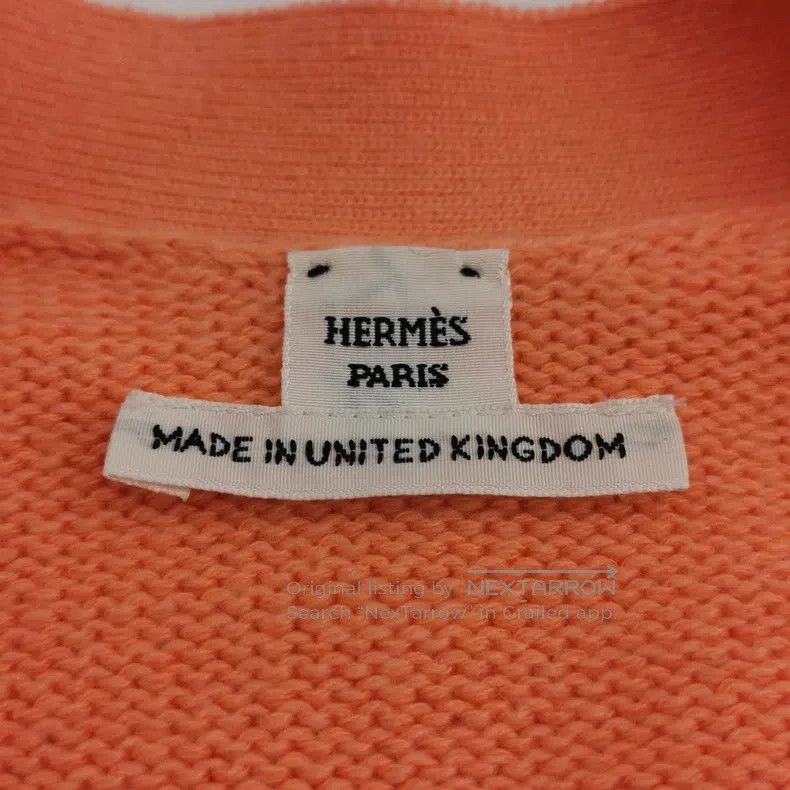 Hermes Hermes Cotton-velvet Blended Solid Color V-neck Coat Size XS / US 0-2 / IT 36-38 - 5 Thumbnail