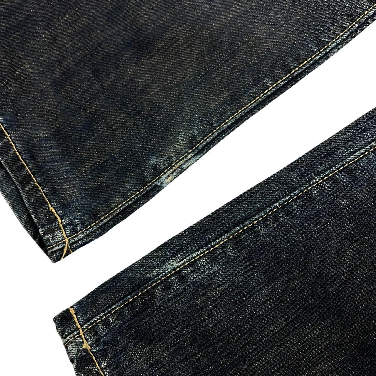 Christian Audigier Vintage Christian Audigier Embroidered Jeans - Waist: 36” Size US 36 / EU 52 - 8 Thumbnail