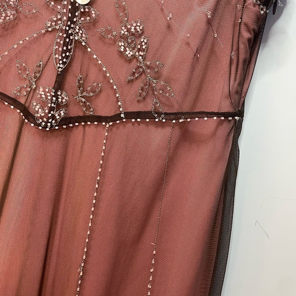 Other IXE Pink Beaded Overlay Dress Size 8 Size M / US 6-8 / IT 42-44 - 3 Thumbnail