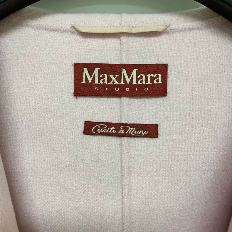 Max Mara Max Mara Pink Classic Coat Size XS / US 0-2 / IT 36-38 - 3 Thumbnail