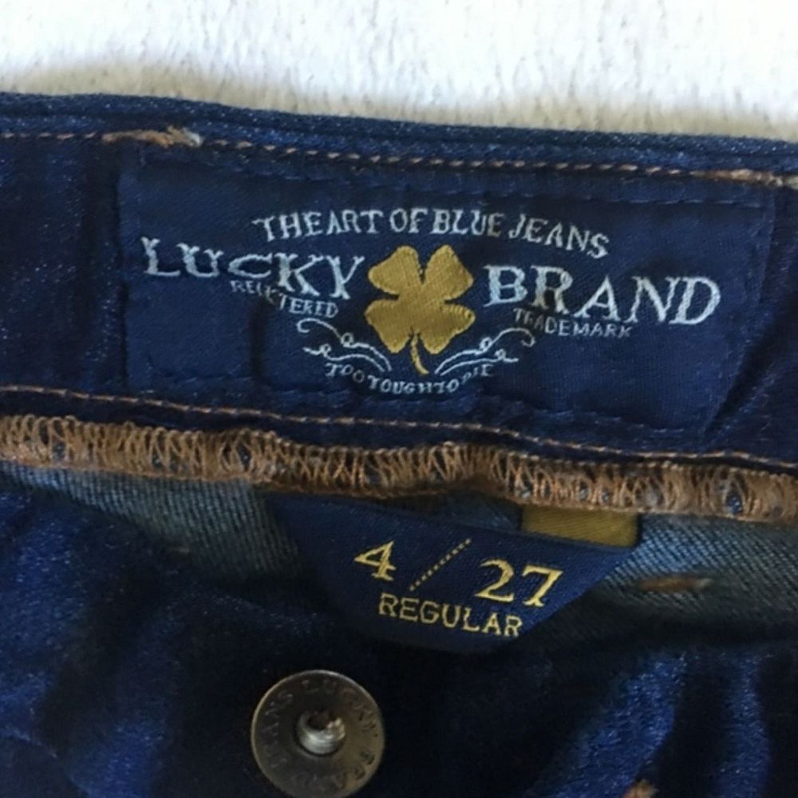 Lucky Brand Lucky Brand Dark Blue 'The Sweet Jean' Boot Jeans | Sz 27 Size 27" / US 4 / IT 40 - 3 Thumbnail