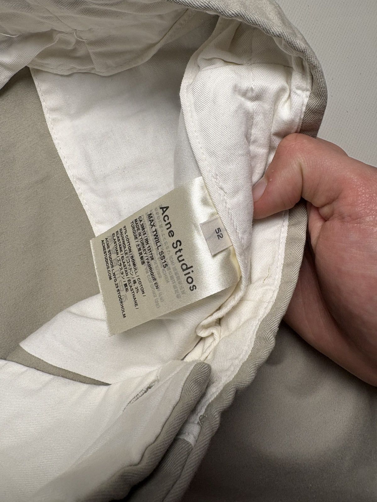 Acne Studios Acne Studios Casual Pants Size US 33 - 5 Thumbnail