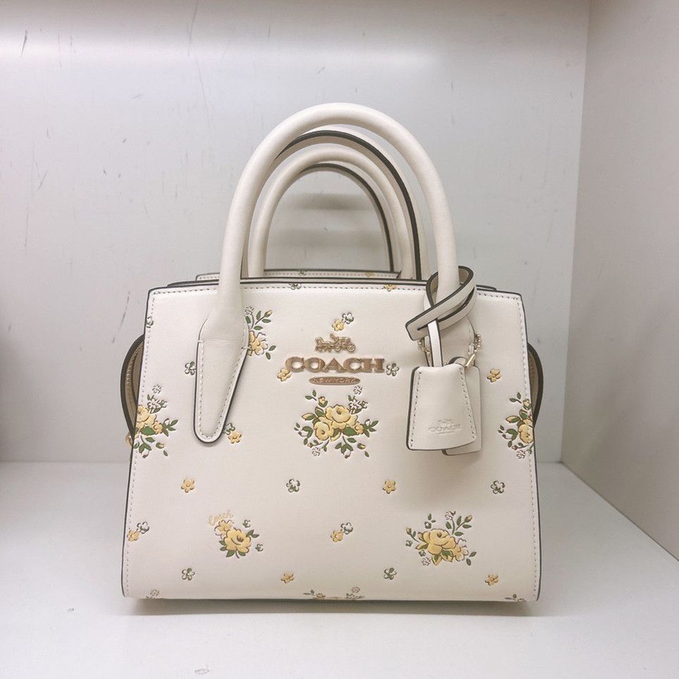 Coach NWT COACH Andrea Carryall Bag With Floral Print CAL46 Size ONE SIZE - 2 Thumbnail