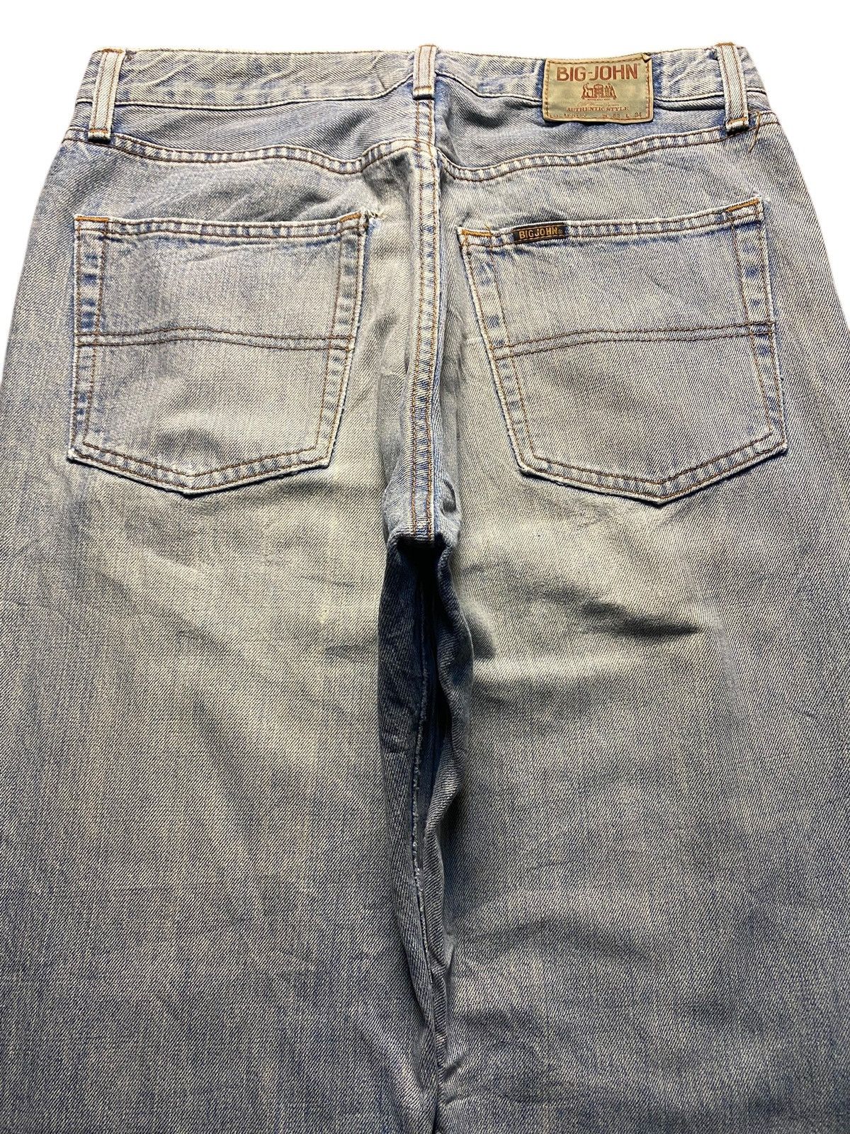 Big John 90s Big john Waist 30 Faded Wash Baggy Jeans Size US 30 / EU 46 - 4 Thumbnail