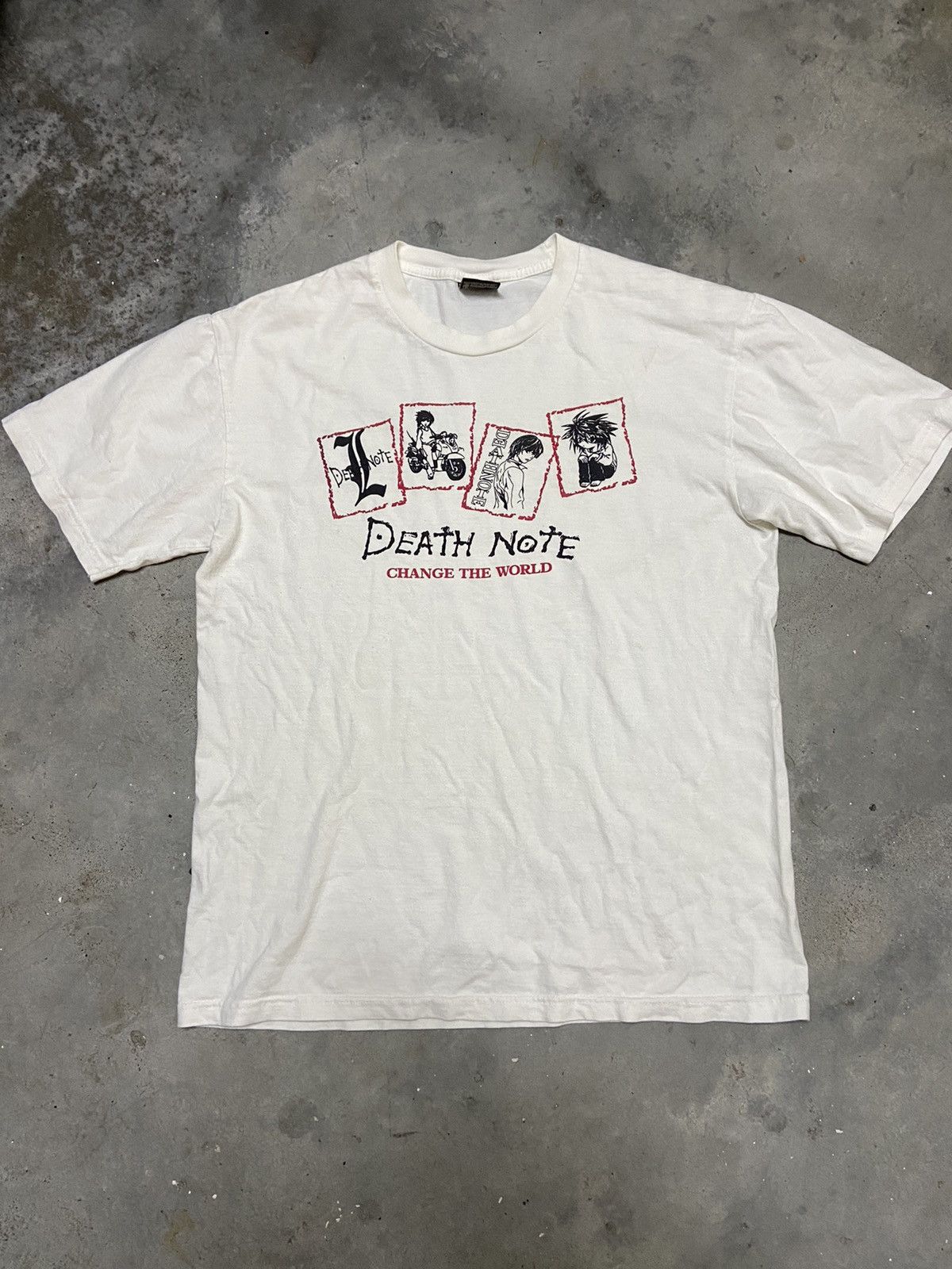 Anime × Vintage DEATH NOTE “CHANGE THE WORLD” Size US M / EU 48-50 / 2 - 1 Thumbnail