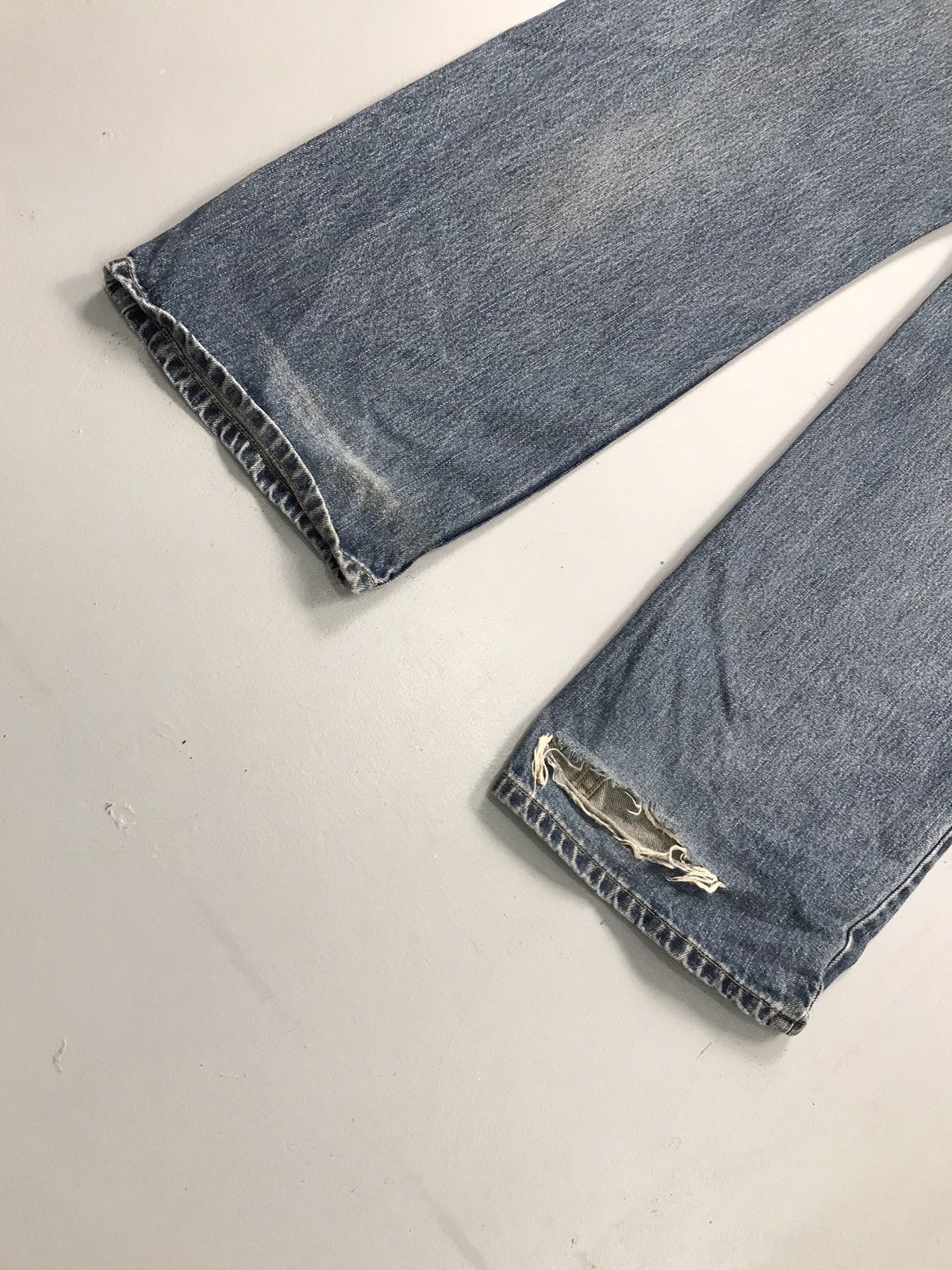 Harley Davidson Vintage Harley Davidson damaged denim Size US 42 / EU 58 - 11 Thumbnail