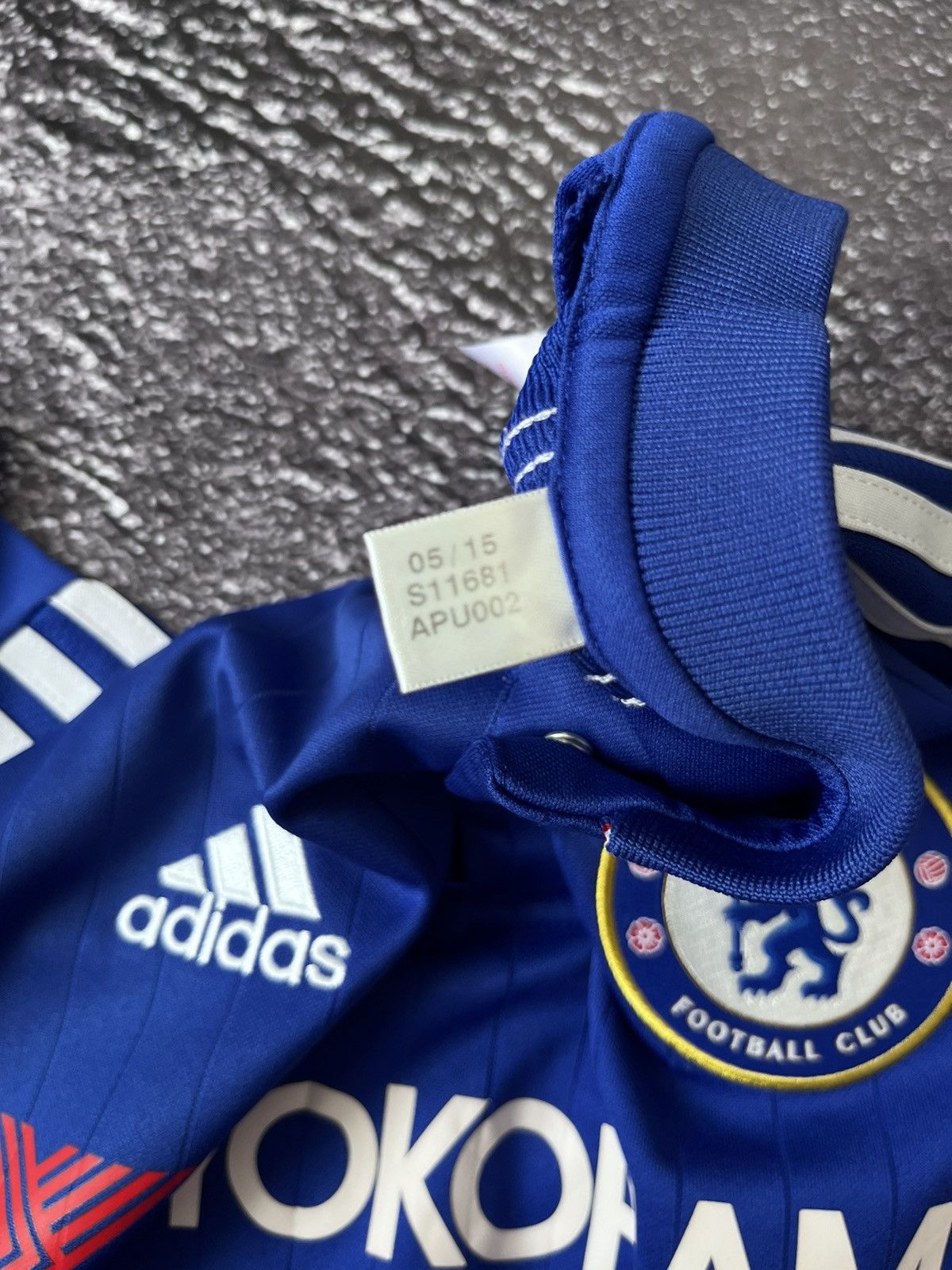 Adidas CHELSEA NIKE 2015 FOOTBALL HOME JERSEY #10 HAZARD Size US S / EU 44-46 / 1 - 14 Thumbnail