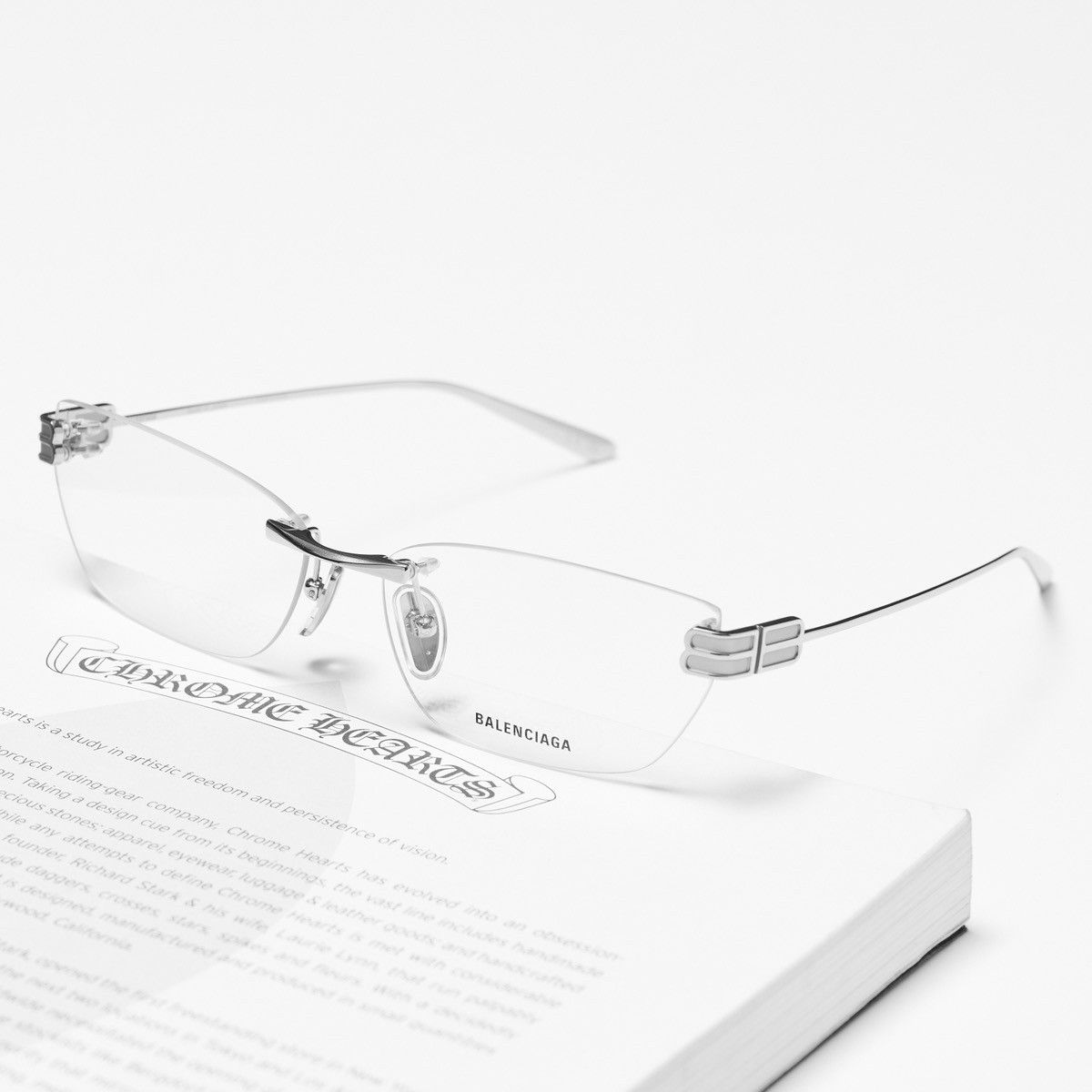 Balenciaga BALENCIAGA BB0490O 001 GLASSES Size ONE SIZE - 2 Thumbnail