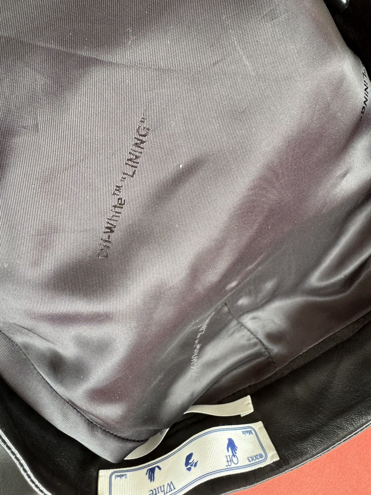 Off-White New Off-White skinny-flared leather trousers, size XS int Size 26" / US 2 / IT 38 - 13 Thumbnail