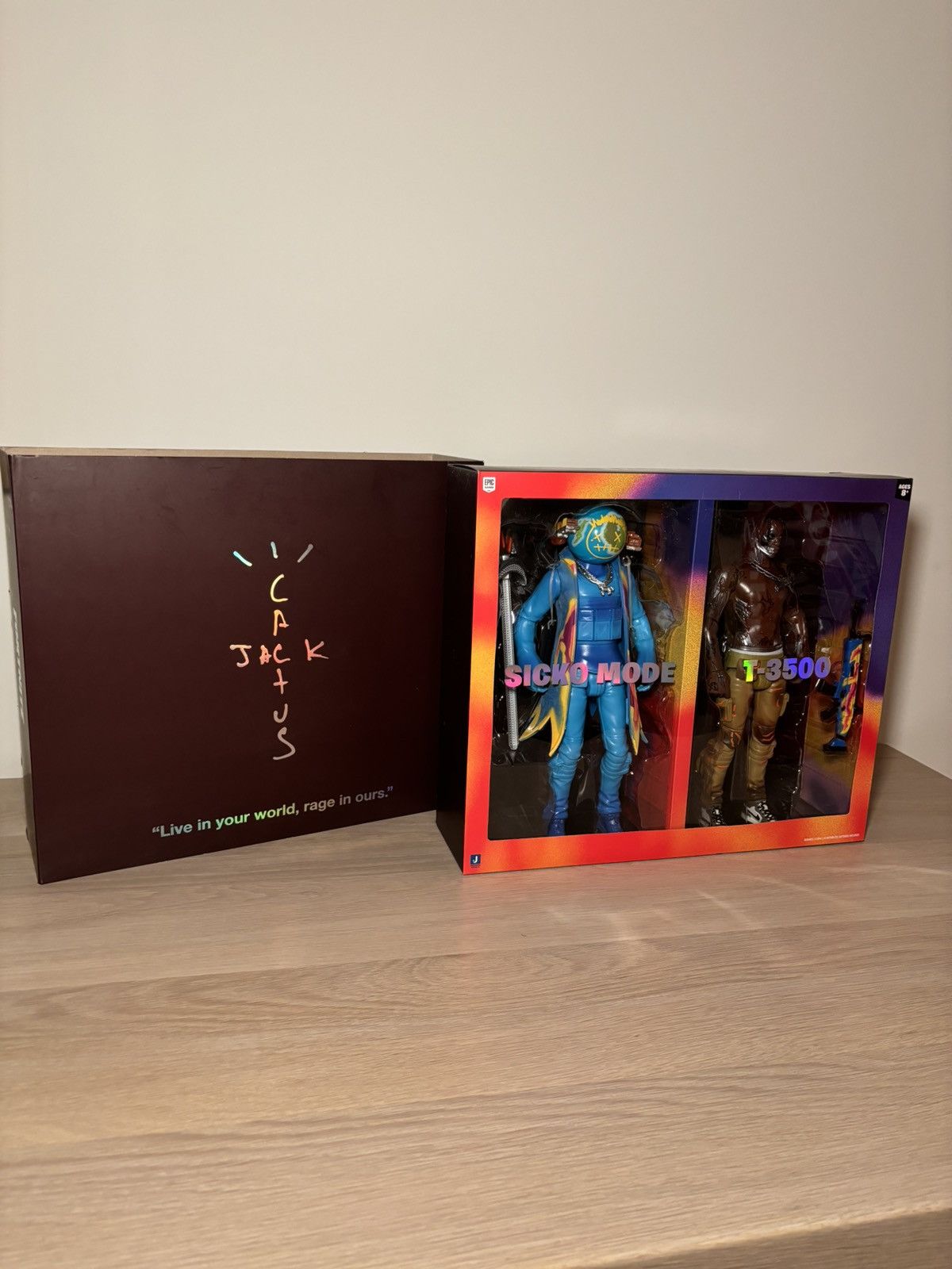 Travis Scott Travis Scott Cactus Jack Fortnite 12" Action Figure Duo Set Size ONE SIZE - 4 Thumbnail