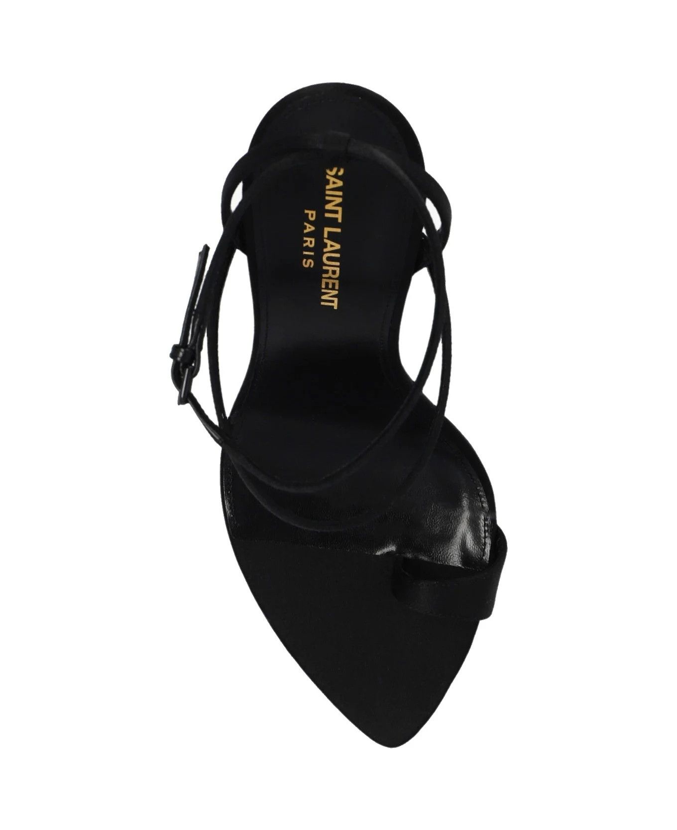 Saint Laurent Paris o1bcso1str1124 Dive Sandals in Black Size US 7 / IT 37 - 4 Thumbnail