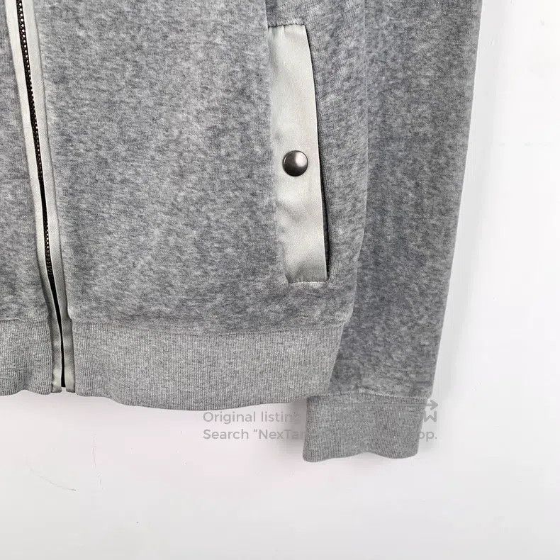 Gucci Gucci Grey cotton hooded drawstring zipper long-sleeved sw Size US XS / EU 42 / 0 - 4 Thumbnail