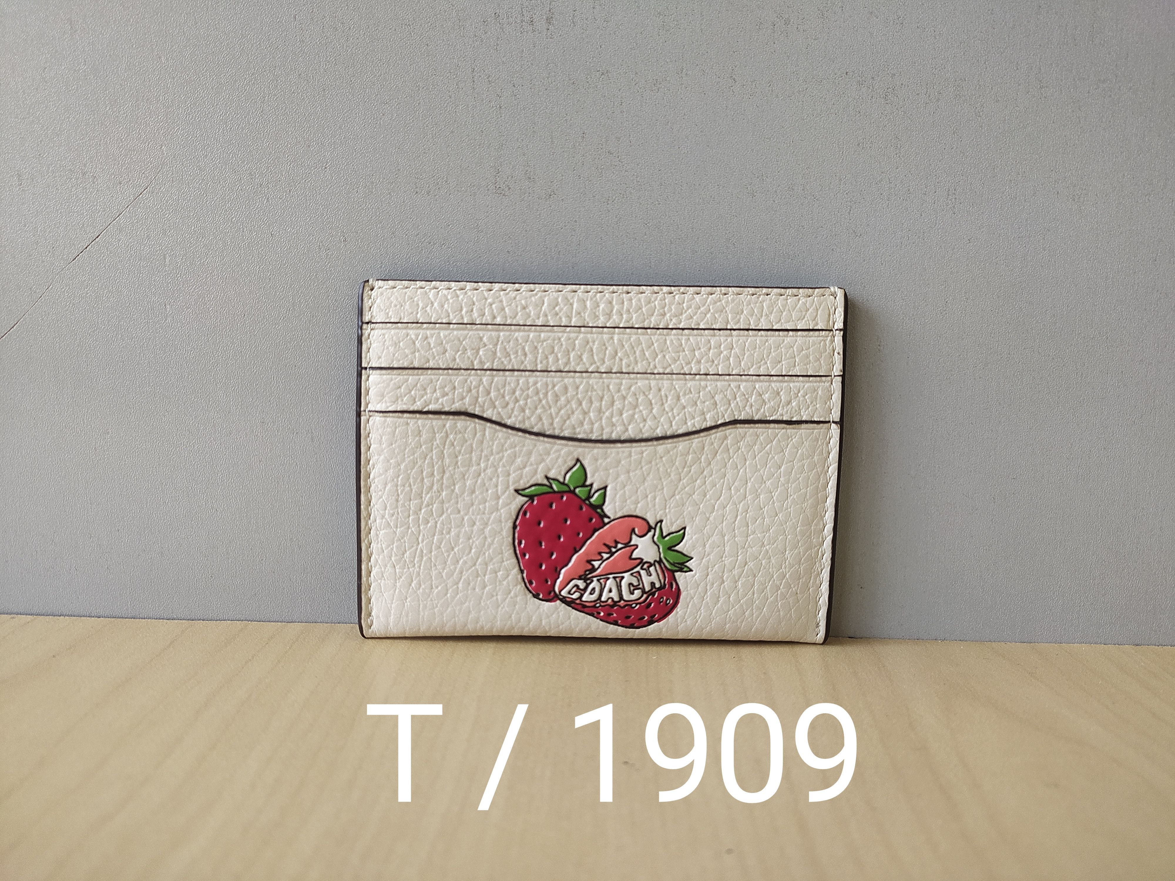 Coach Coach Leather Slim Credit Card case Free Shipping T/1909 Size ONE SIZE - 11 Thumbnail
