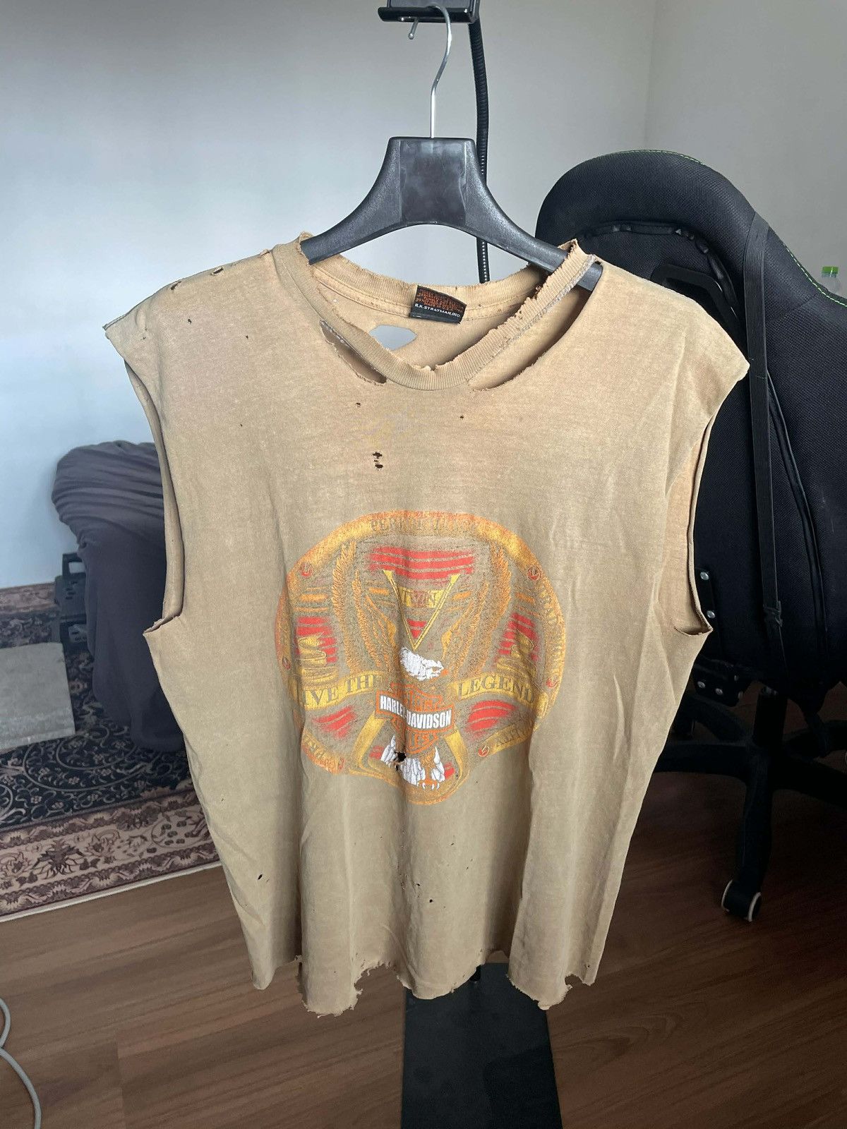 Vintage Faded H-D Size US L / EU 52-54 / 3 - 1 Thumbnail