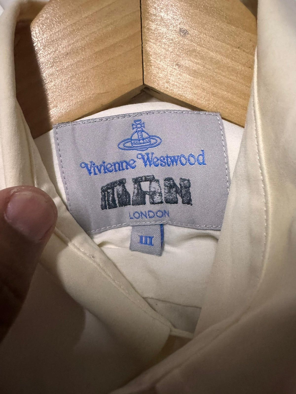 Vivienne Westwood Vivienne Westwood Man Embroidery Orb L/S Shirt Button Ups Size US M / EU 48-50 / 2 - 15 Thumbnail