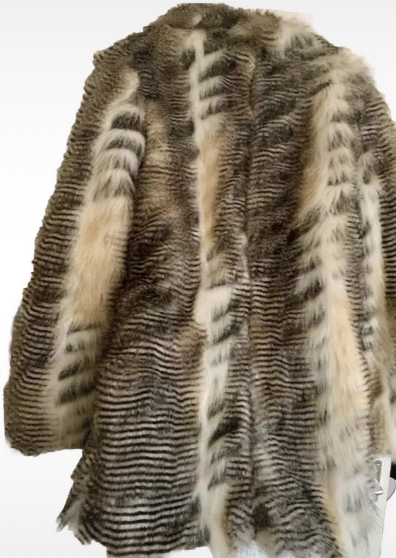 Other Miss Selfridge coat Size S Faux Fur Vegan Fur Retro y2k Size S / US 4 / IT 40 - 1 Thumbnail