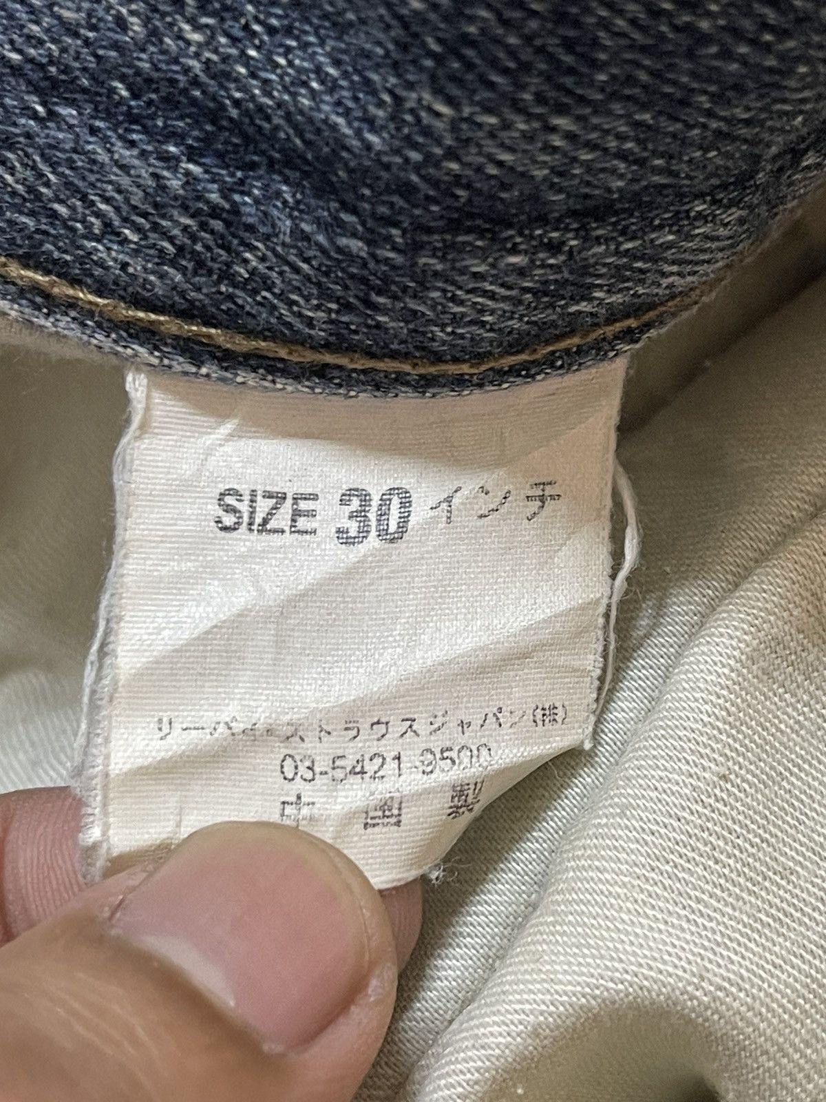 Levi's Vintage 90s Levis 532 Faded Wash Style Distressed Jeans Size US 30 / EU 46 - 10 Thumbnail