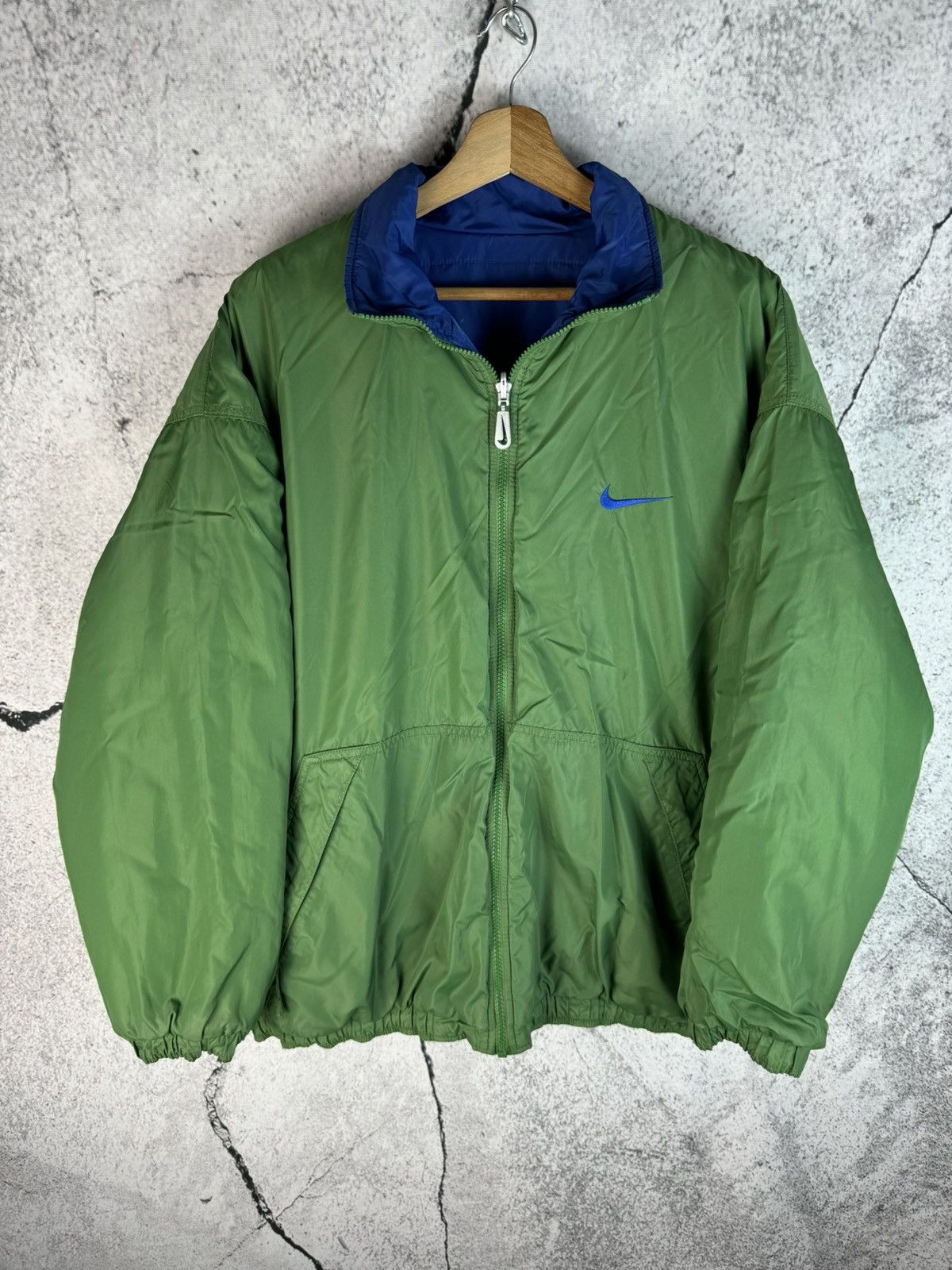 Nike 👻90s NIKE VINTAGE BOXY REVERSIBLE STREETWEAR JACKET👻 Size US M / EU 48-50 / 2 - 2 Thumbnail