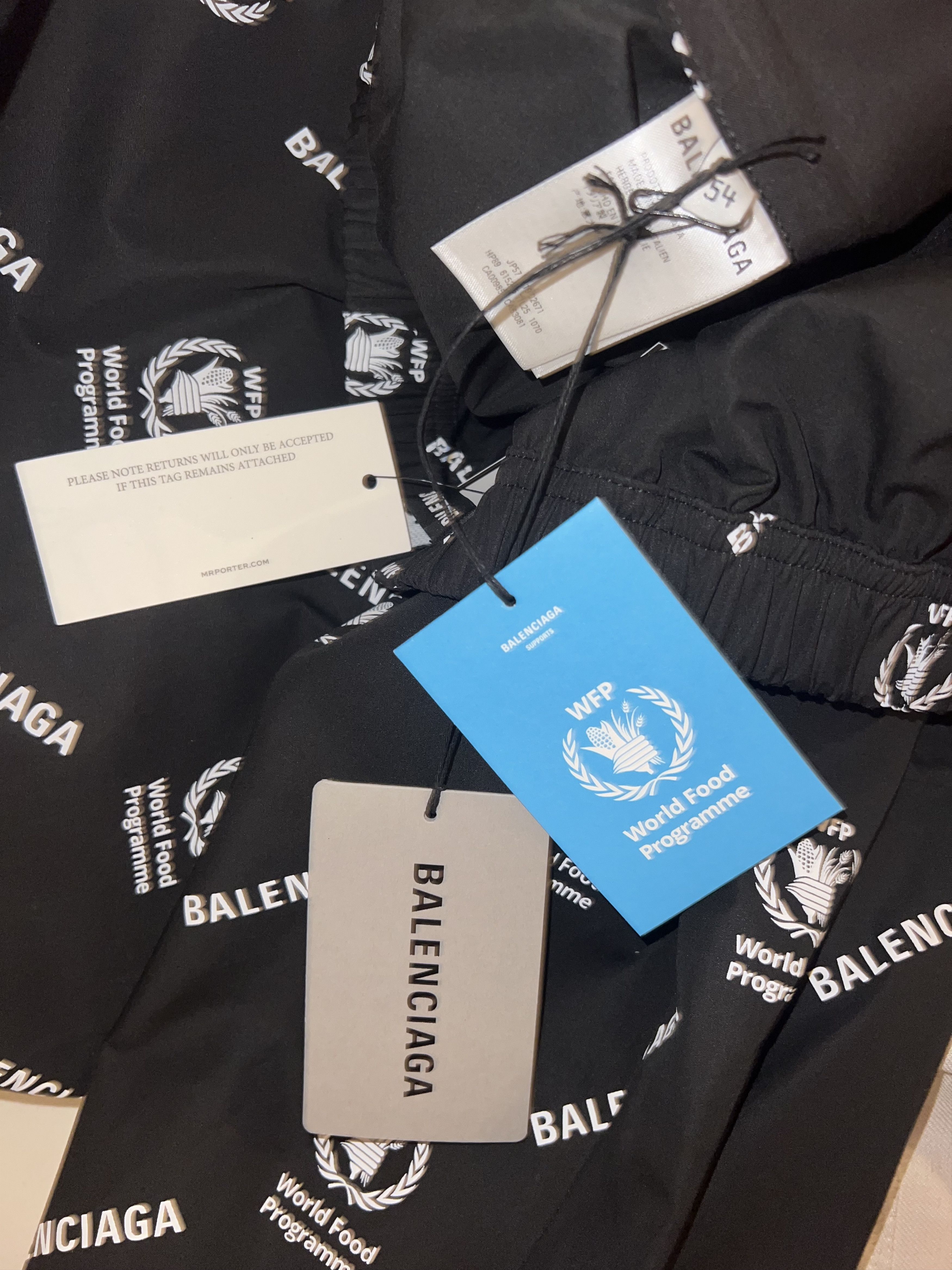 Balenciaga Balenciaga World Food Programme Pants Size US 38 / EU 54 - 10 Thumbnail