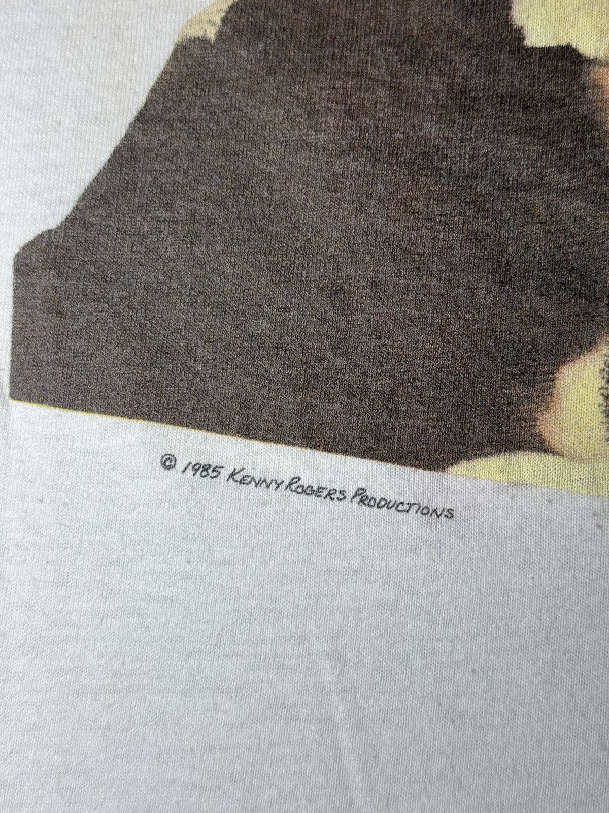 Band Tees Vintage 80s Kenny Rogers Live In Concert Lrg Hanes T Shirt Size US L / EU 52-54 / 3 - 3 Thumbnail