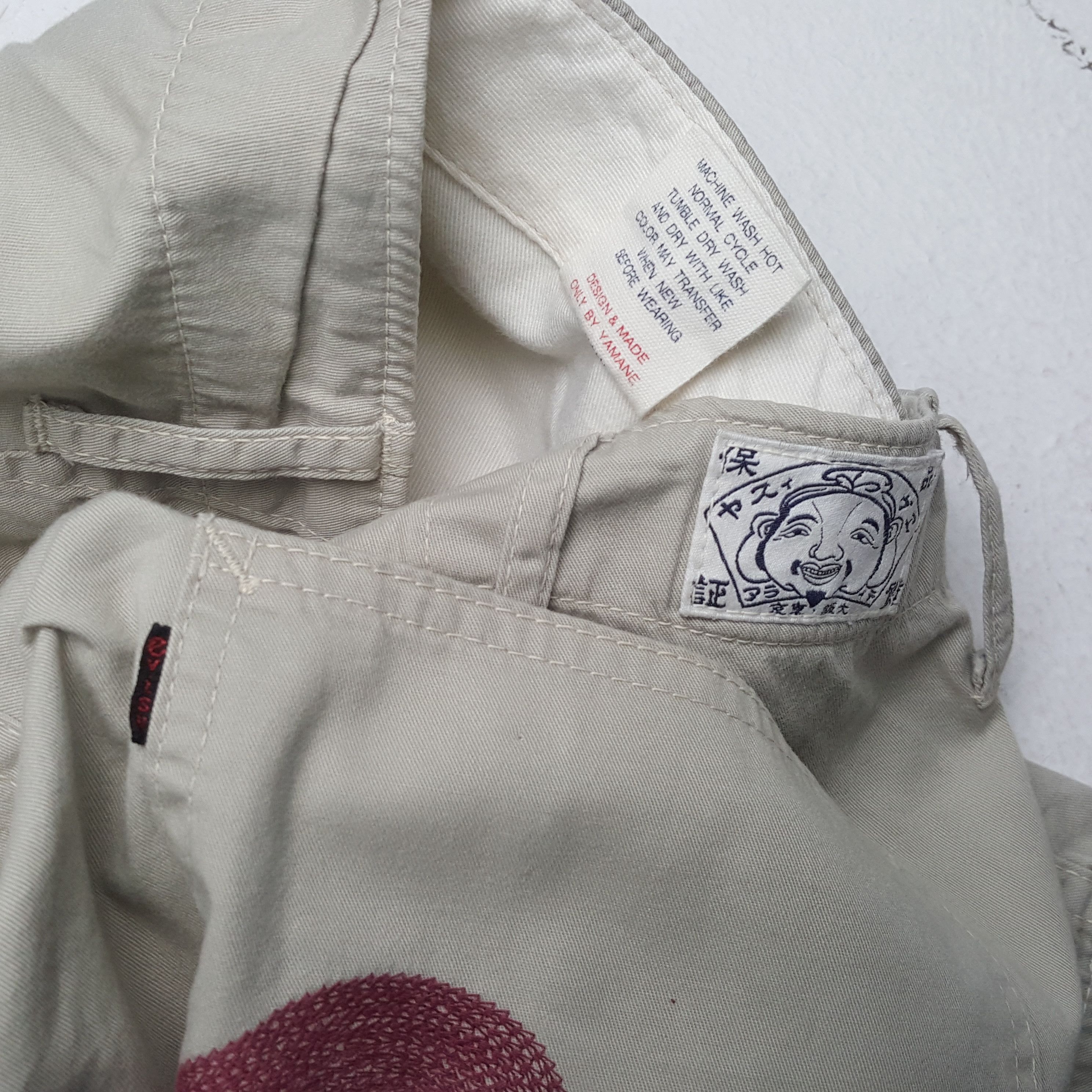 Evisu × Japanese Brand × Vintage EVISU Japanese Brand Custom Daicock Style Pants Size US 30 / EU 46 - 14 Thumbnail