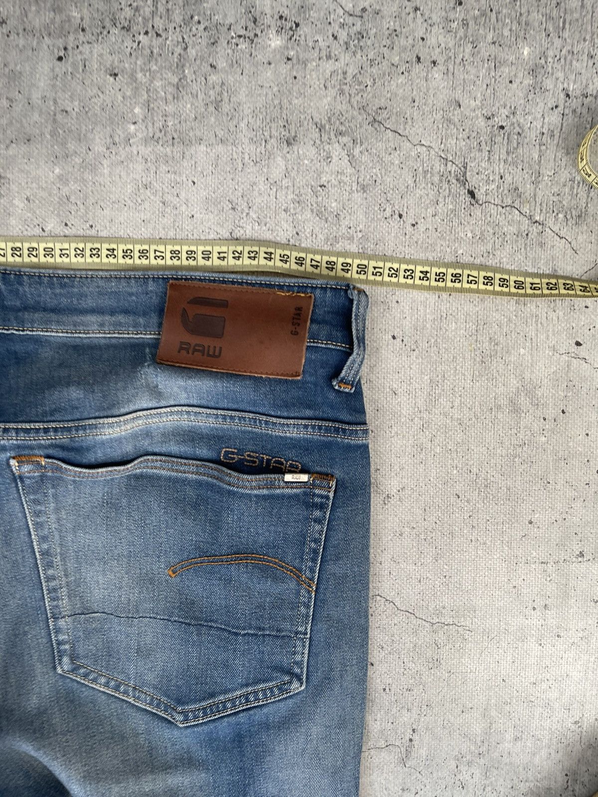 G-Star Y2K G-STAR RAW DENIM STRAIGHT JEANS JAPANEESE Size US 34 / EU 50 - 4 Thumbnail