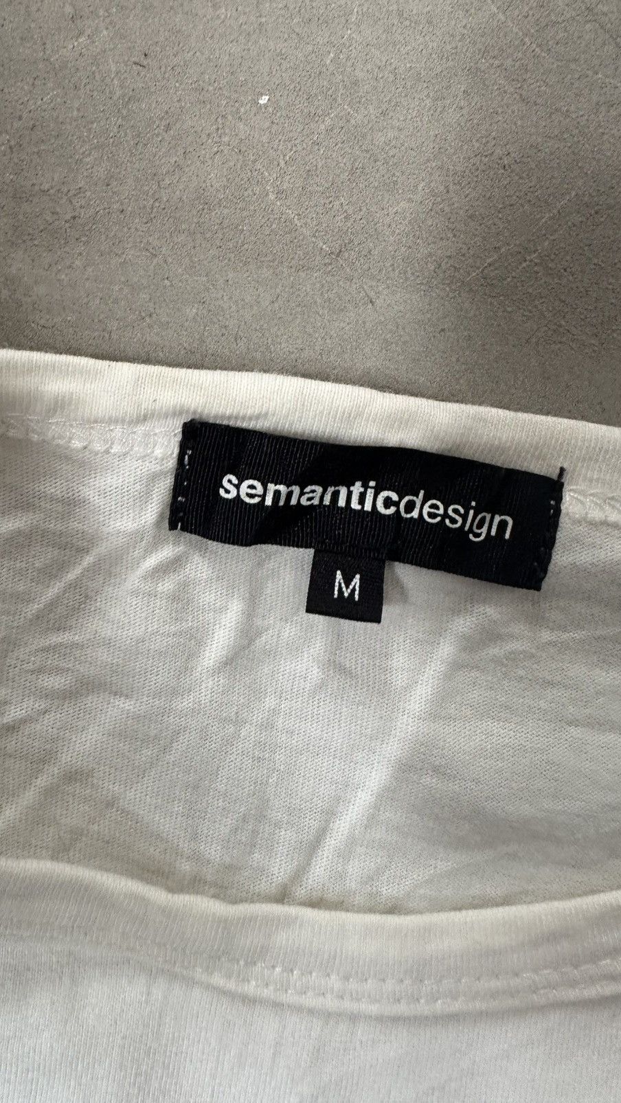 semanticdesign VINTAGE SEMANTIC DESIGN LONGSLEEVE TEE Size US M / EU 48-50 / 2 - 5 Thumbnail