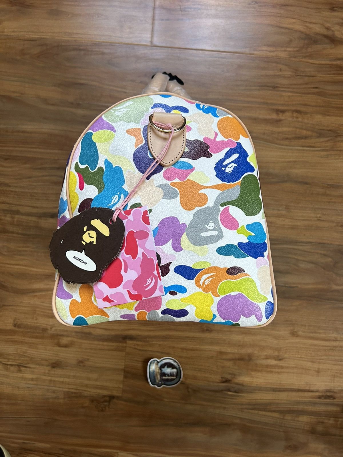 NEW Bape Multi Camo Boston Bag