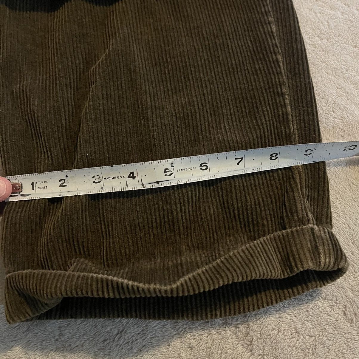 Puritan Vintage 90s Puritan Men Brown Corduroy Pants 38x30 Wide Wale Size US 37 - 9 Thumbnail