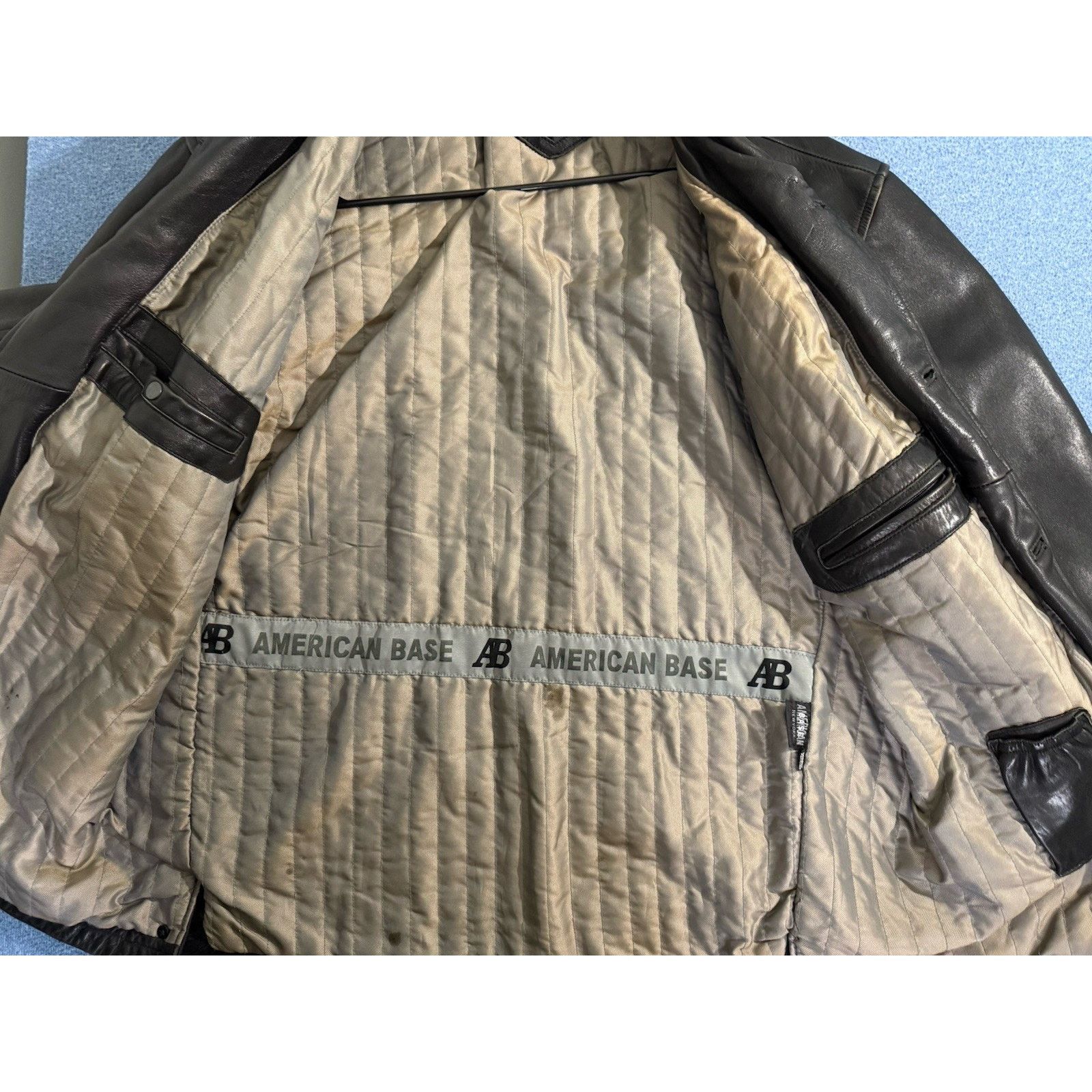 Other American Base Black Leather Motorcycle Stylish Jacket XXL Size US XXL / EU 58 / 5 - 11 Thumbnail