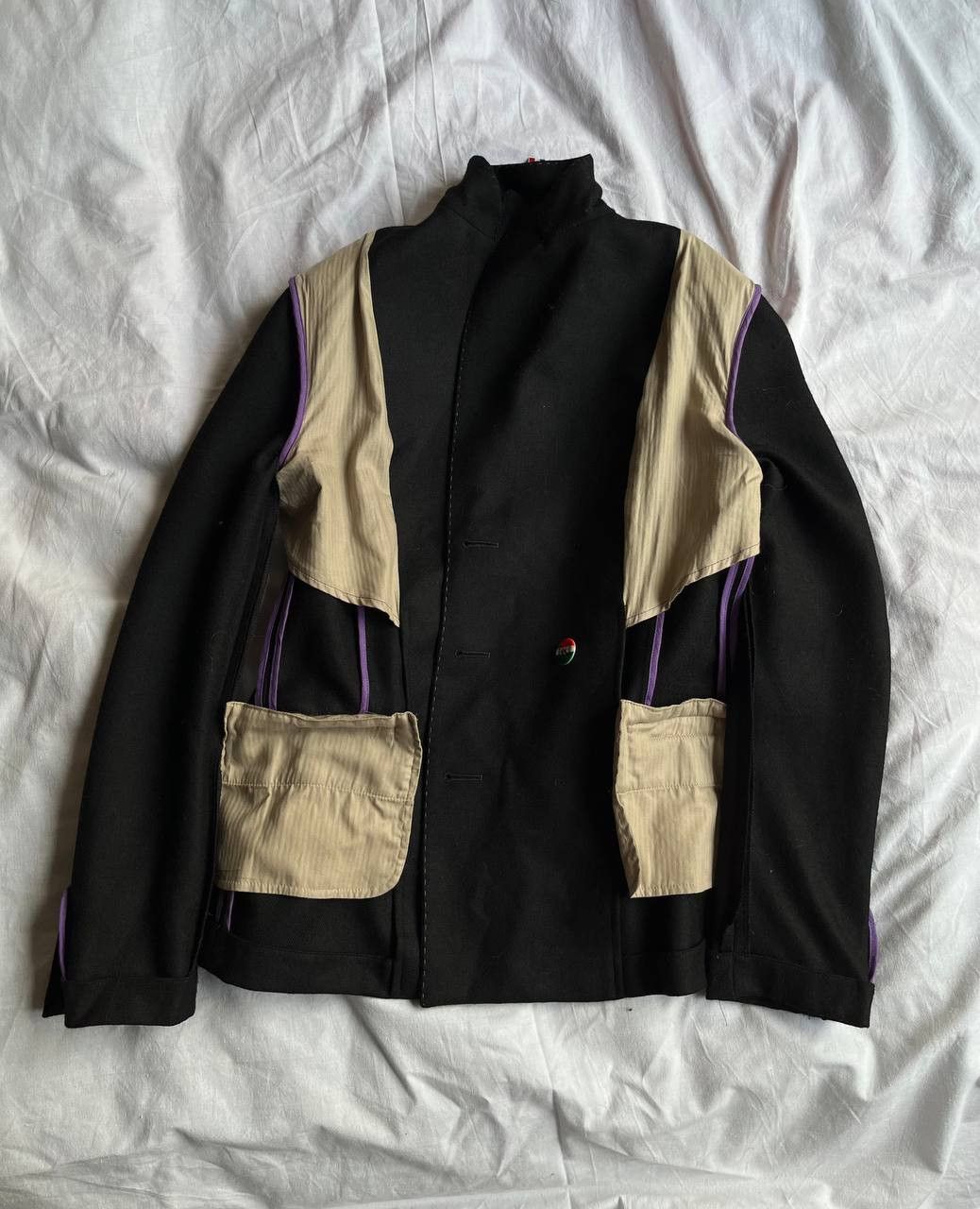Other × Vintage Femme by Michele Rossi vintage black wool blazer Size XL / US 12-14 / IT 48-50 - 6 Thumbnail