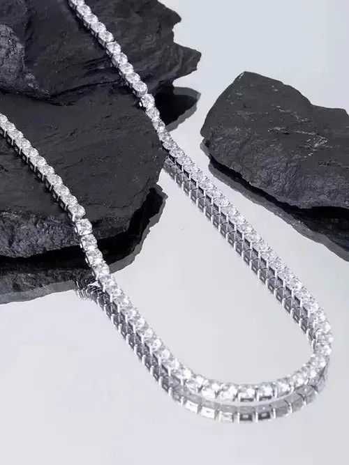 Other Retro full diamond necklace Size ONE SIZE - 3 Thumbnail