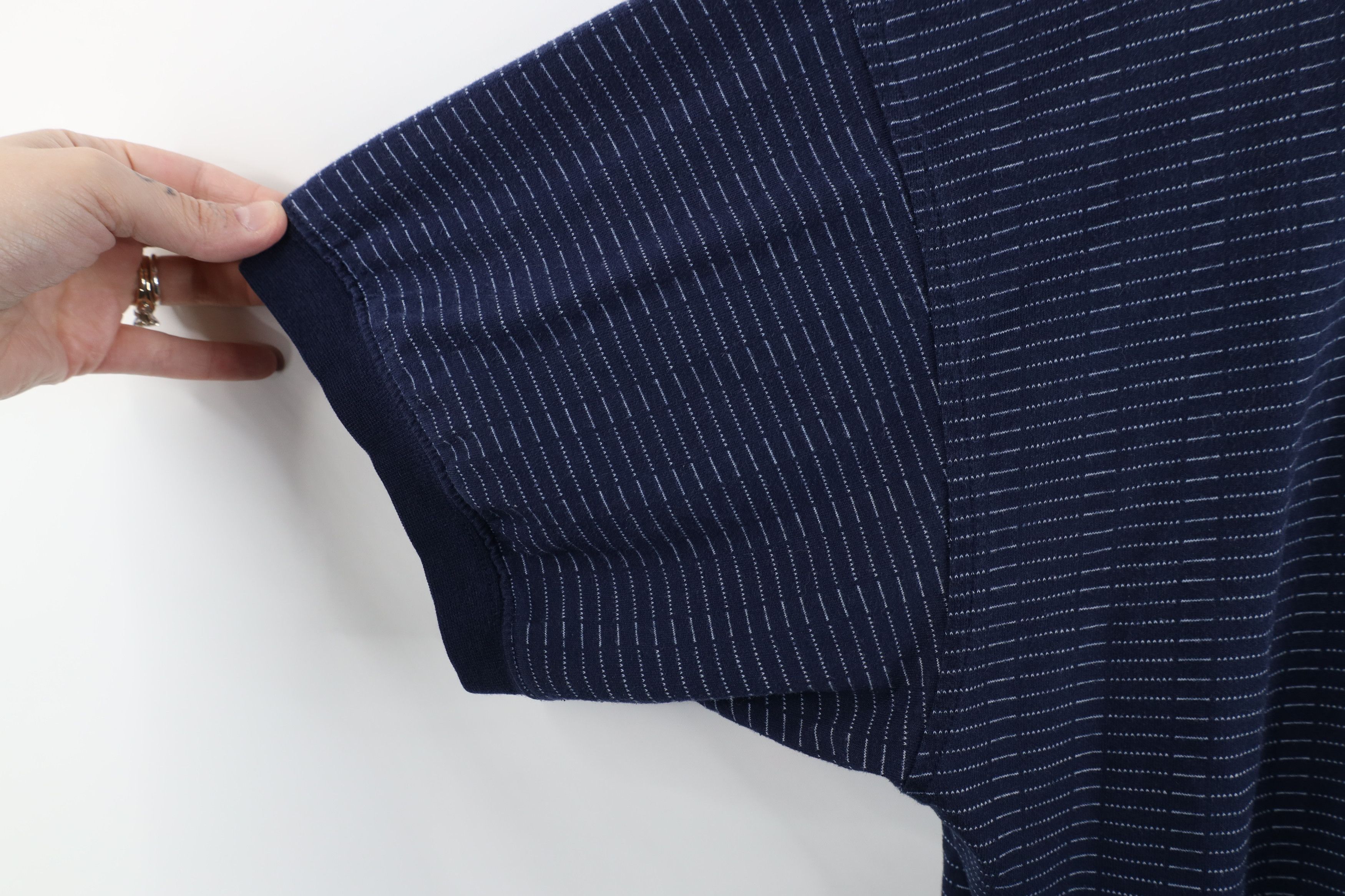 Vintage Vintage 90s Streetwear Striped Collared Pullover Polo Shirt Size US XL / EU 56 / 4 - 8 Thumbnail