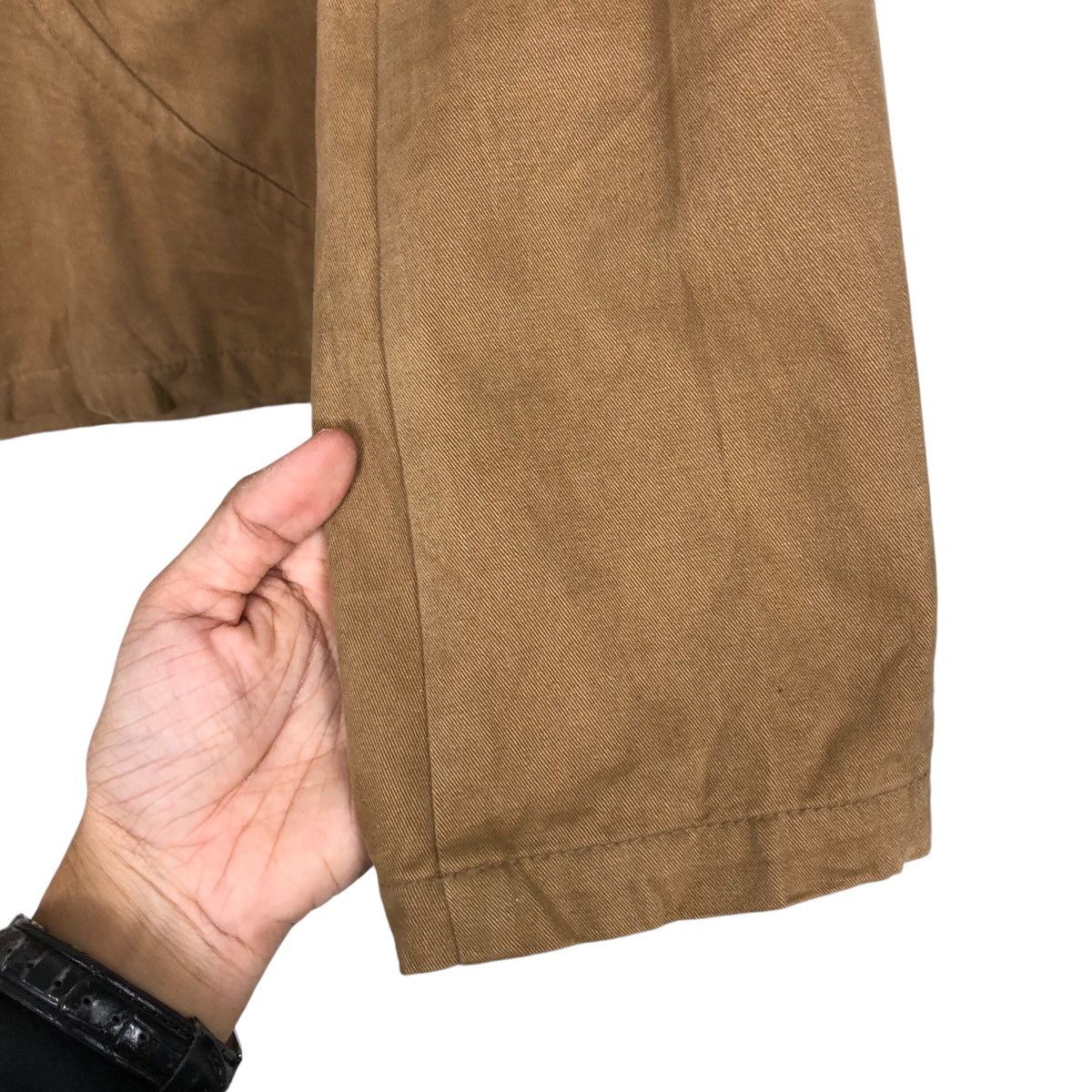 Issey Miyake 📌Vintage Cropped Biker Jacket Sunaokuwahara Duck Canvas Size US M / EU 48-50 / 2 - 17 Thumbnail