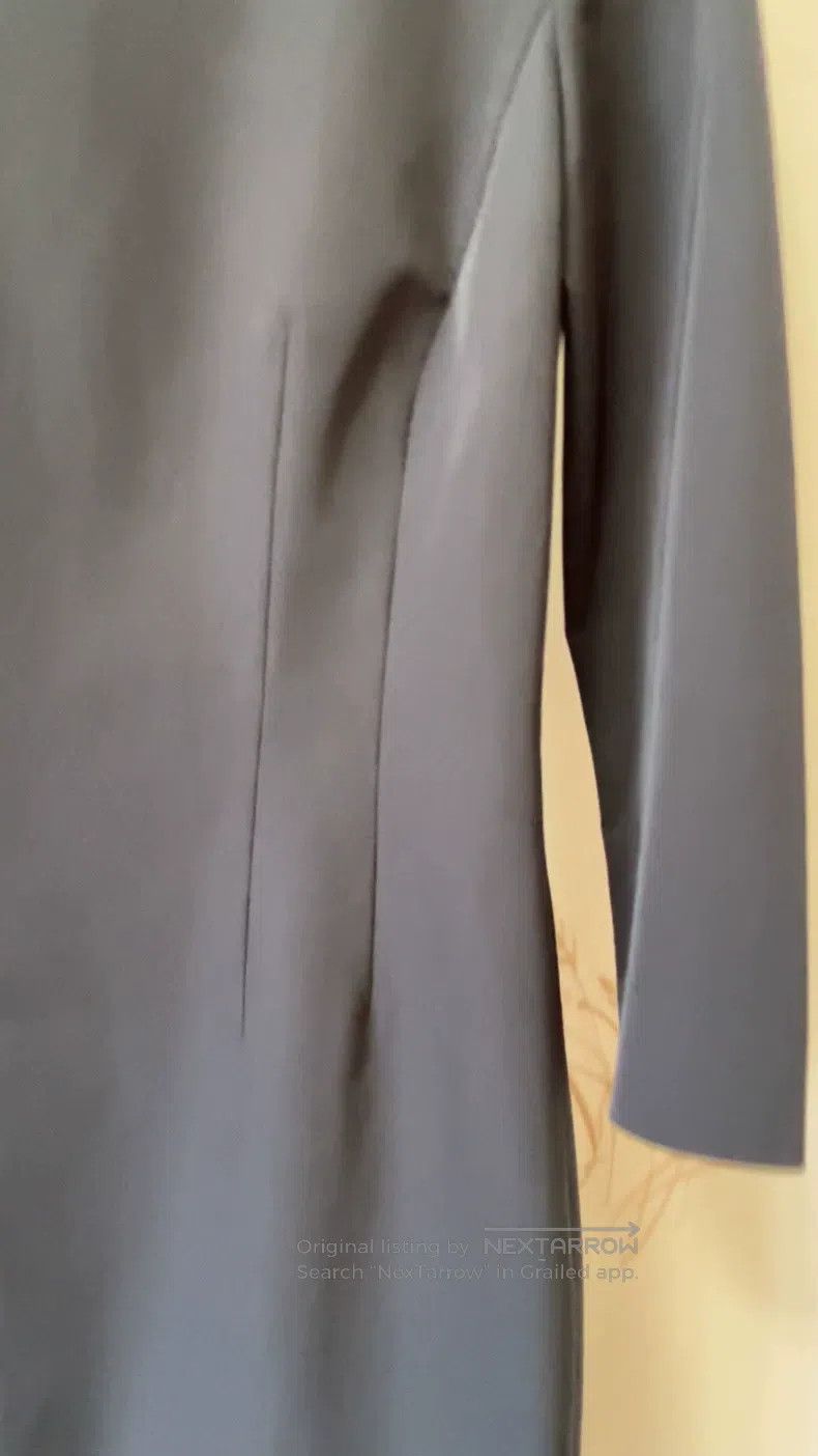 The Row The Row Black minimalist dress Size S / US 4 / IT 40 - 1 Thumbnail