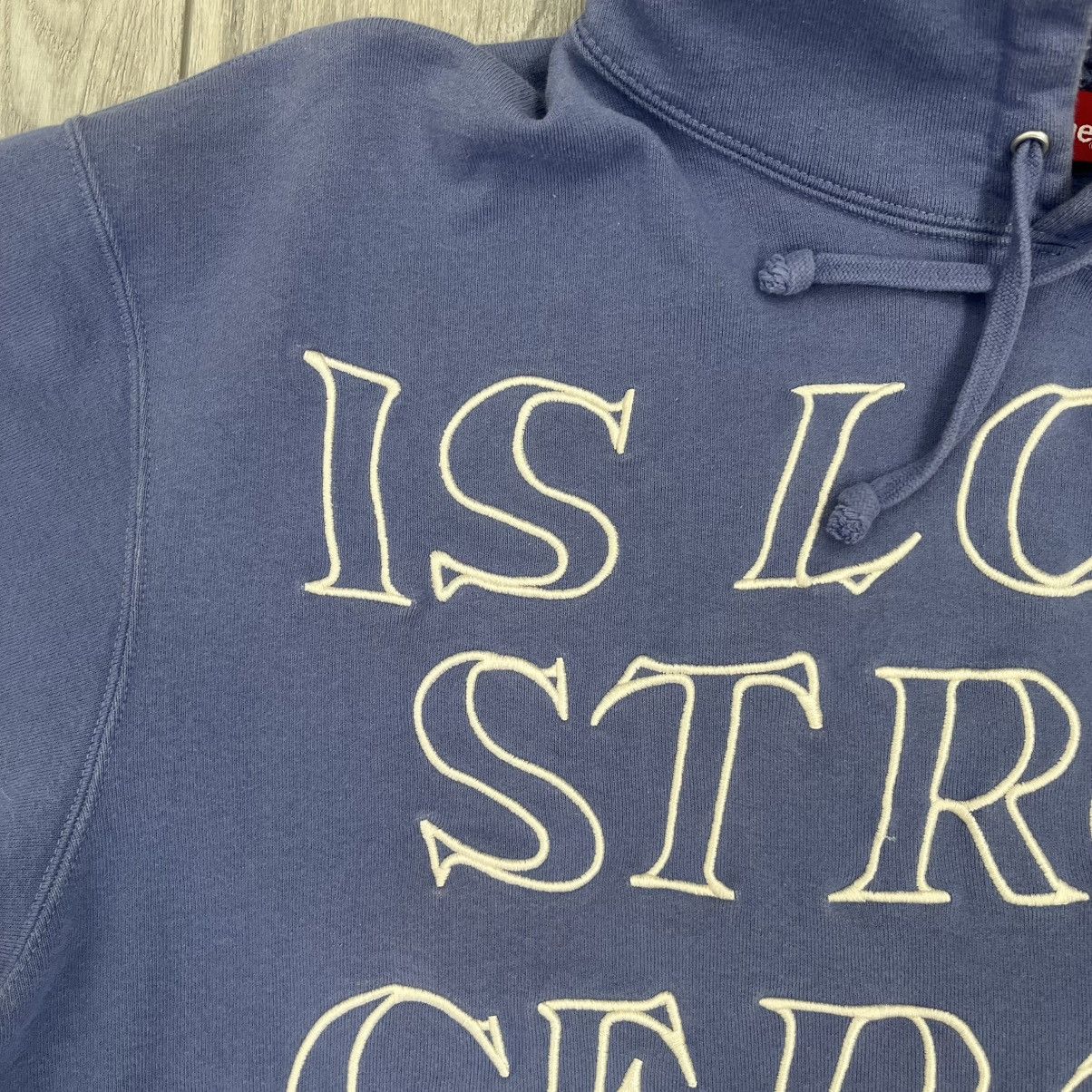 Cactus Plant Flea Market × Supreme Supreme x CPFM Stronger Than Fear Hoodie Light Purple Large Size US L / EU 52-54 / 3 - 5 Thumbnail