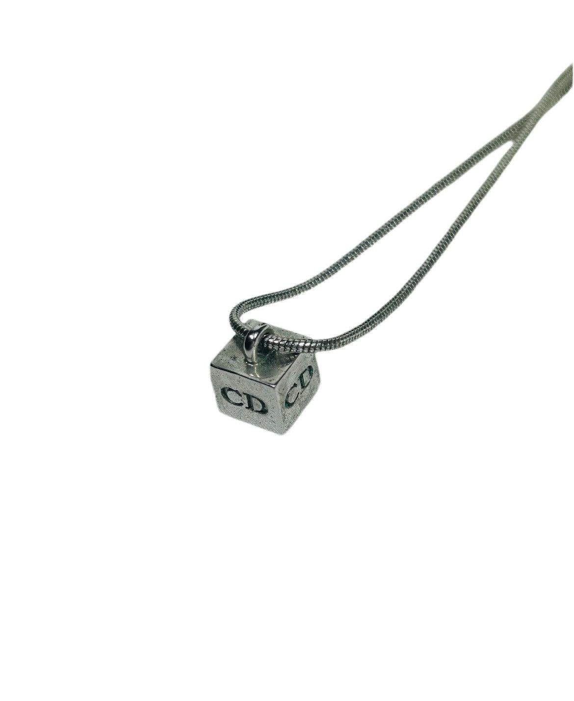 Dior Dior CD Cube Necklace Size ONE SIZE - 3 Thumbnail