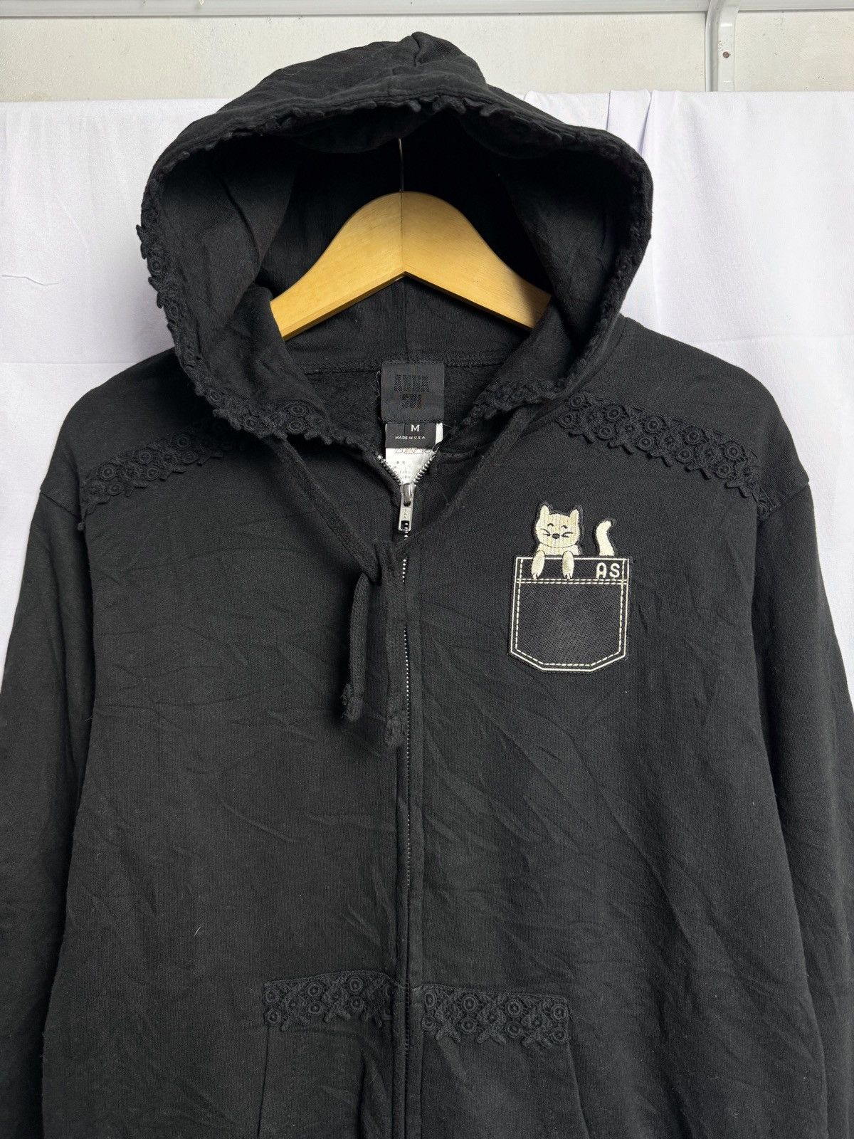 Hysteric Glamour × Japanese Brand × Le Grande Bleu (L.G.B.) Anna Sui Zipper Hoodie Archive Size US M / EU 48-50 / 2 - 2 Thumbnail