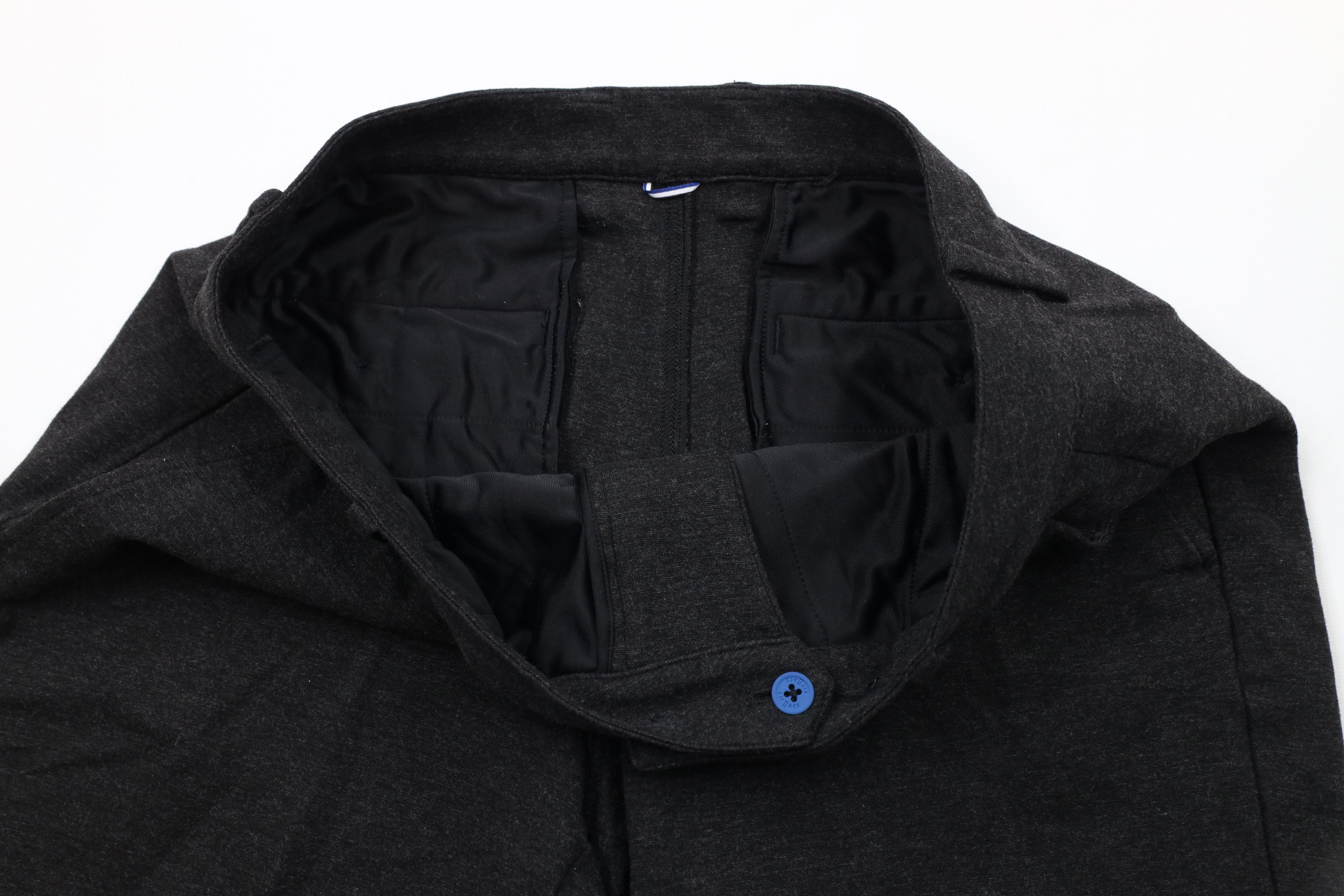 Kit and Ace × Vintage Kit & Ace Front Above Knee Jersey Knit Shorts Charcoal Gray Size US 32 / EU 48 - 7 Thumbnail