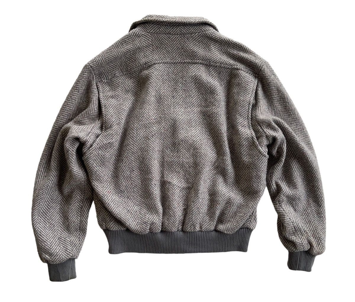 Members Only Vintage Members Only Europe Craft Wool Tweed Blouson Jacket Size US L / EU 52-54 / 3 - 9 Thumbnail