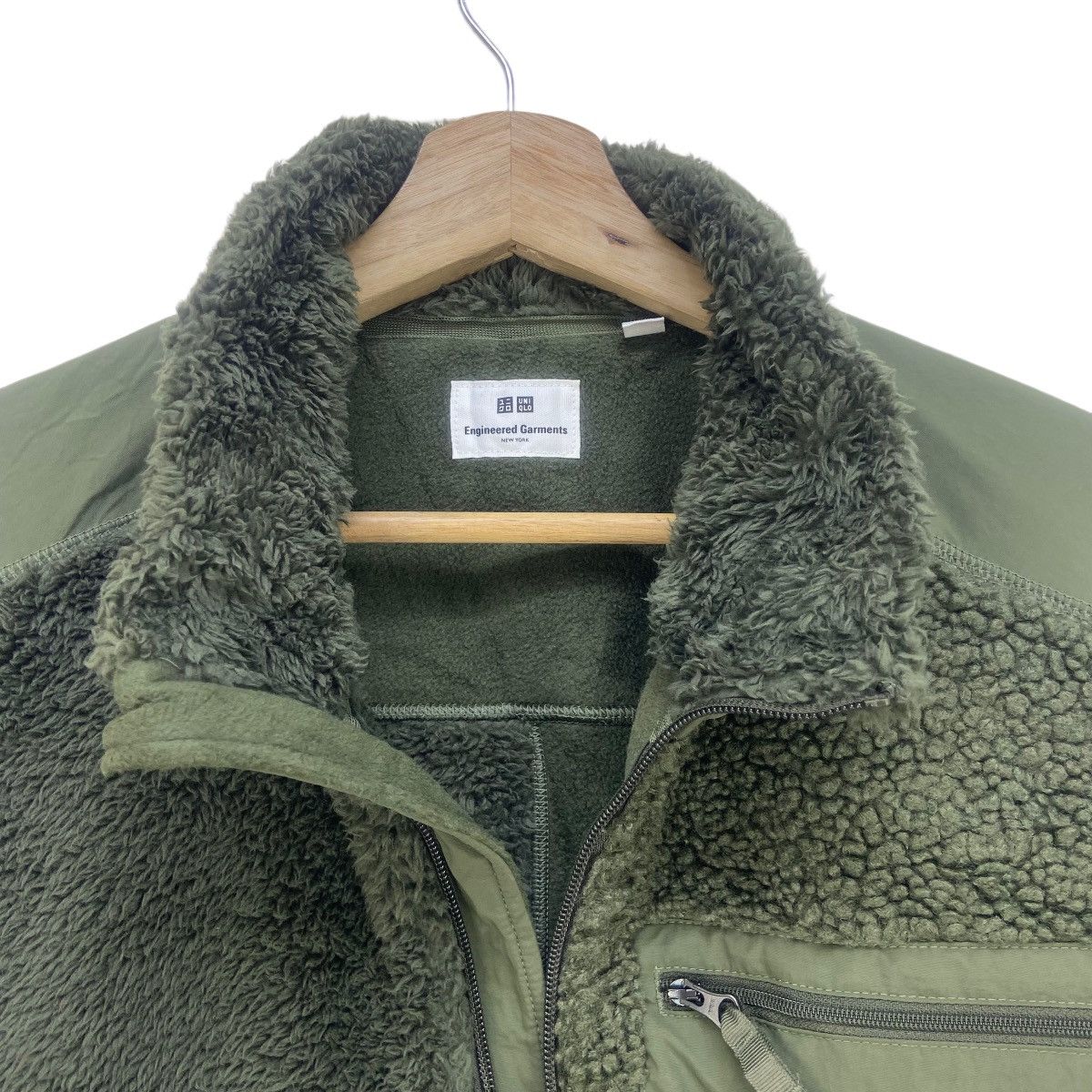 Engineered Garments × Uniqlo Engineered Garments New York Uniqlo Fleece Sherpa Jacket Size US S / EU 44-46 / 1 - 7 Thumbnail
