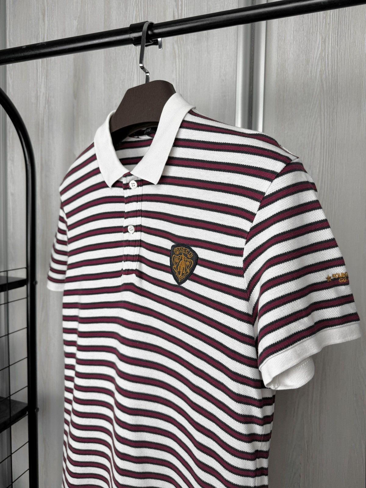 Gucci Gucci Striped Red White Polo shirt rare Size US S / EU 44-46 / 1 - 6 Thumbnail