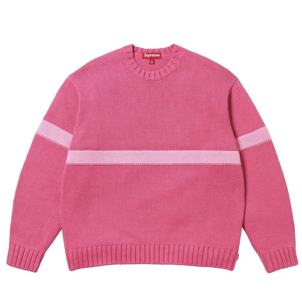 Supreme Cable Knit Appliqué Sweater | Grailed
