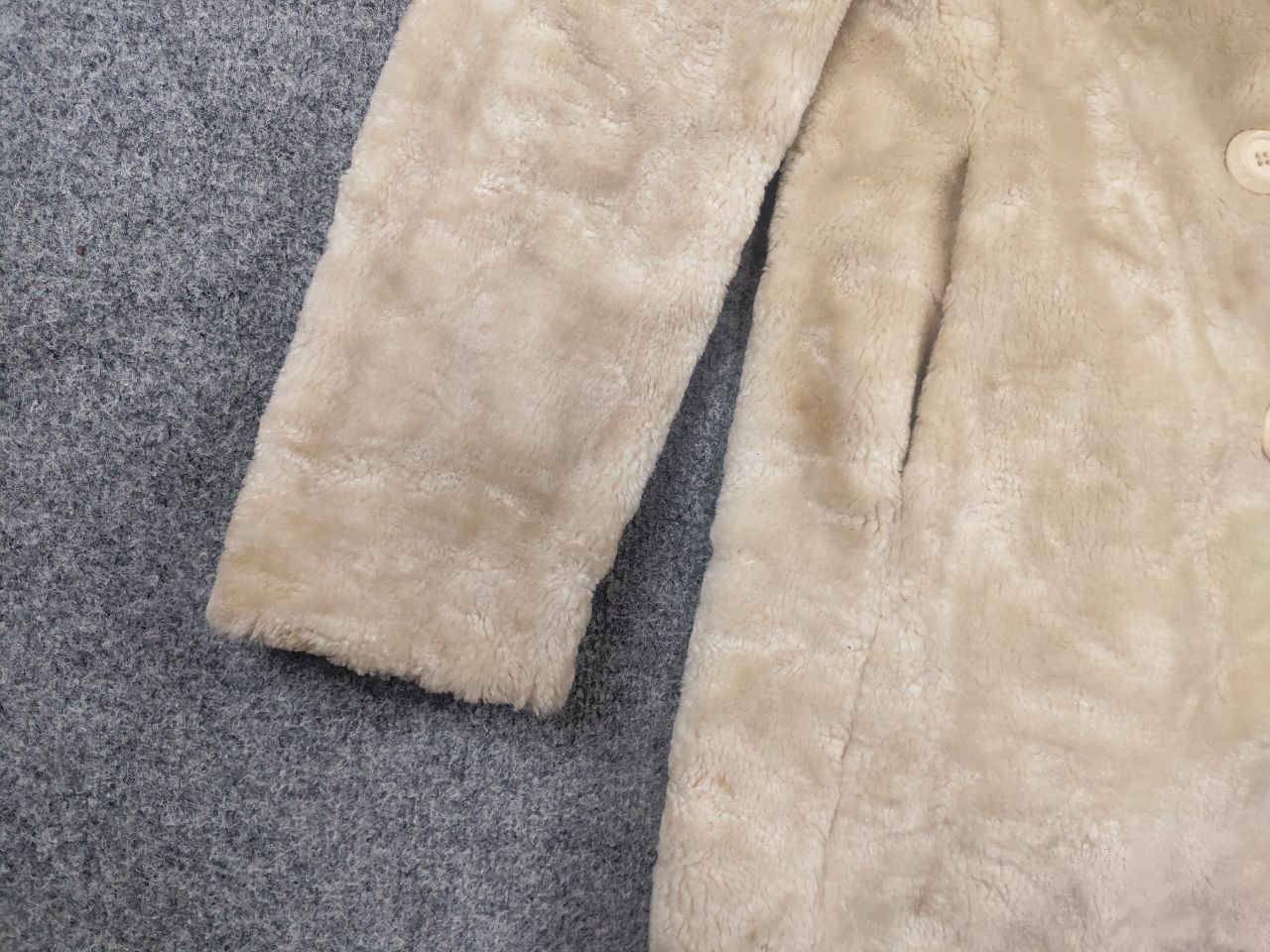 Miss Sixty Vintage Y2K Miss Sixty double-breasted coat Fur Jacket LGB Size L / US 10 / IT 46 - 7 Thumbnail