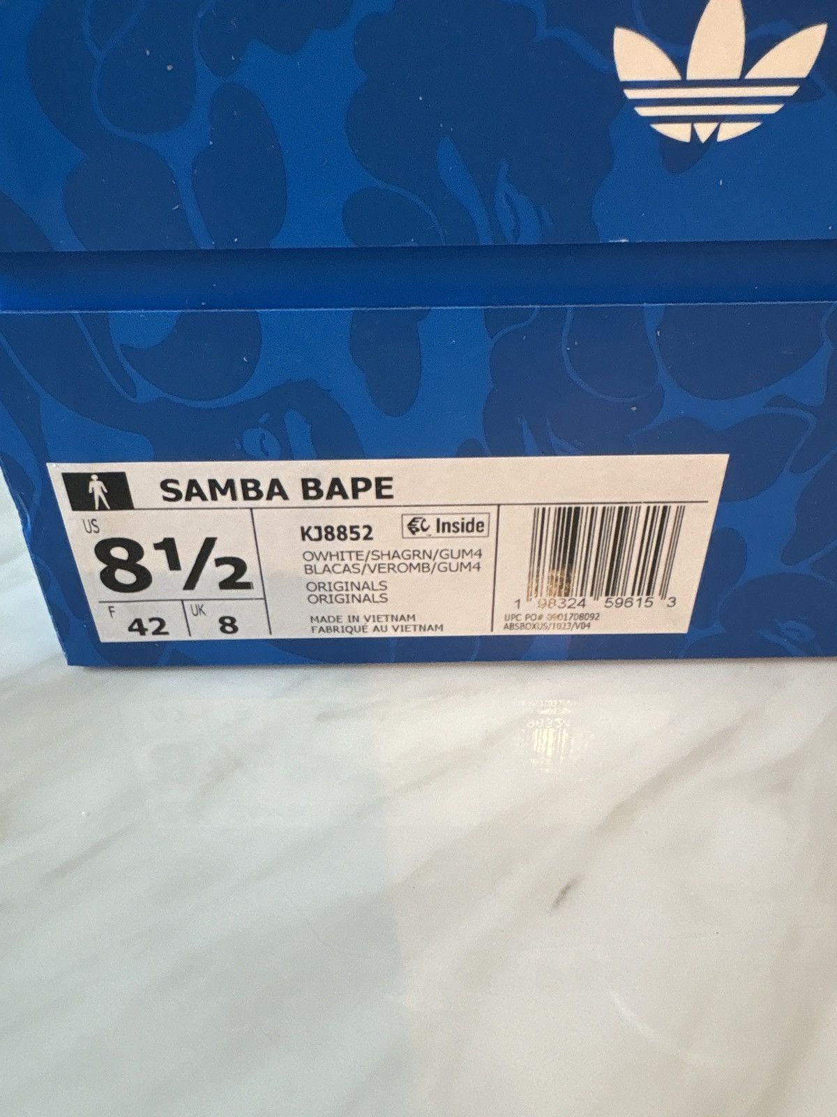 Adidas Adidas Samba Bape World Cup White Forest Size US 8.5 / EU 41-42 - 7 Thumbnail
