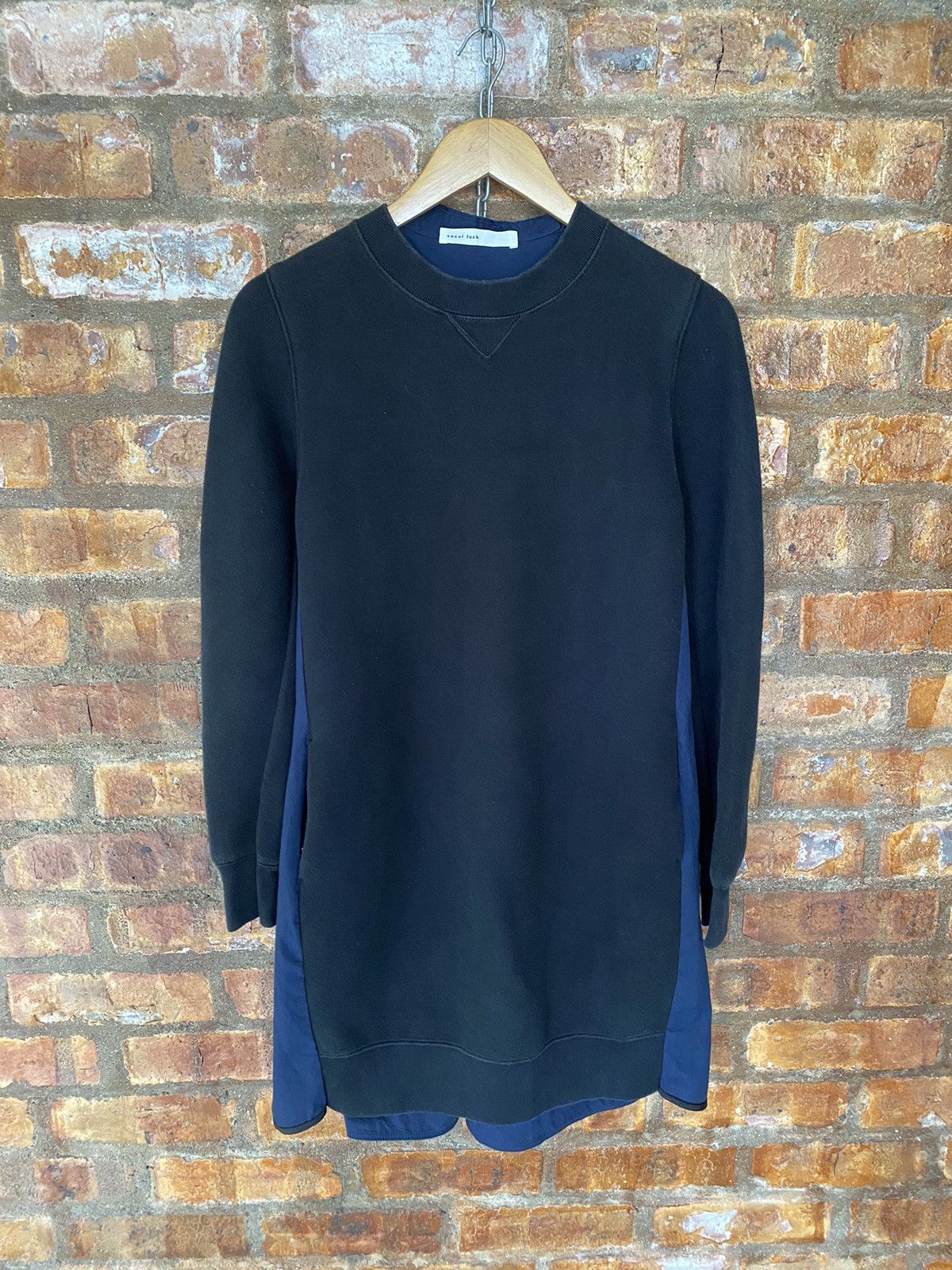 Sacai AW15 Sacai Hybrid long sweatshirt Size M / US 6-8 / IT 42-44 - 2 Thumbnail