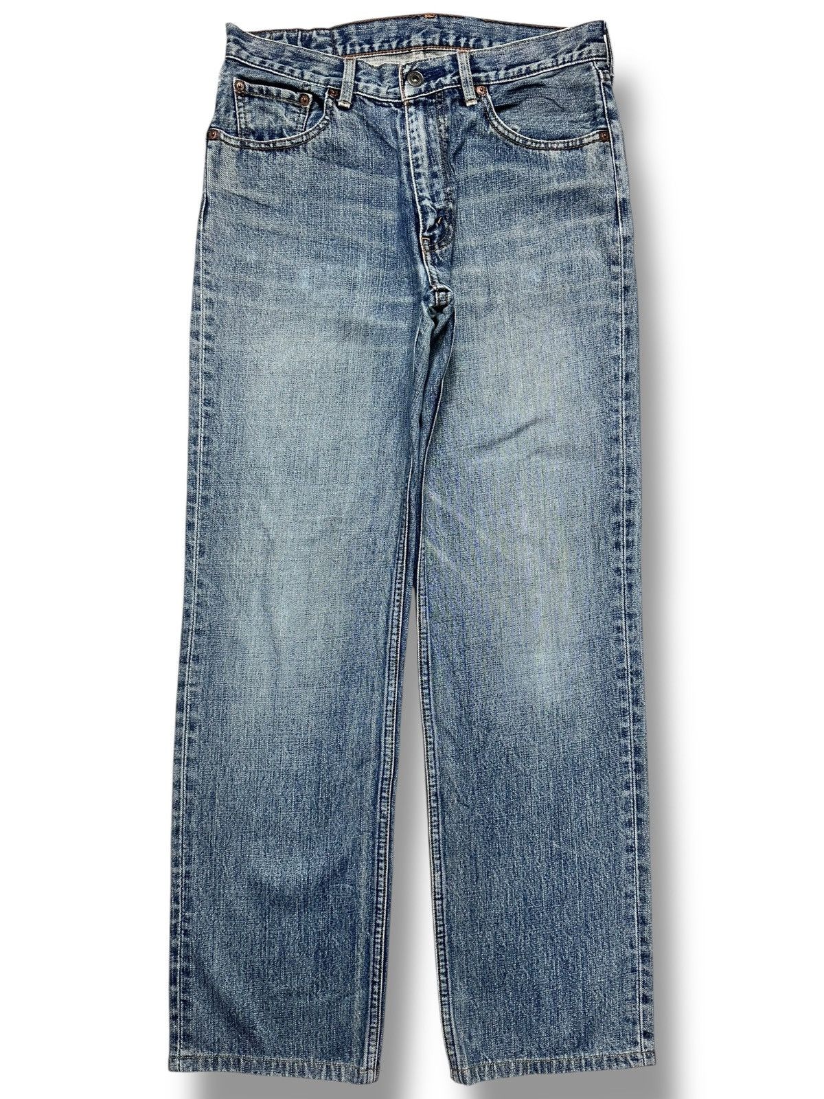 Levi's Levi's 502 Regular Fit With a Tapered Leg Faded & BlueWash Size US 31 - 1 Thumbnail