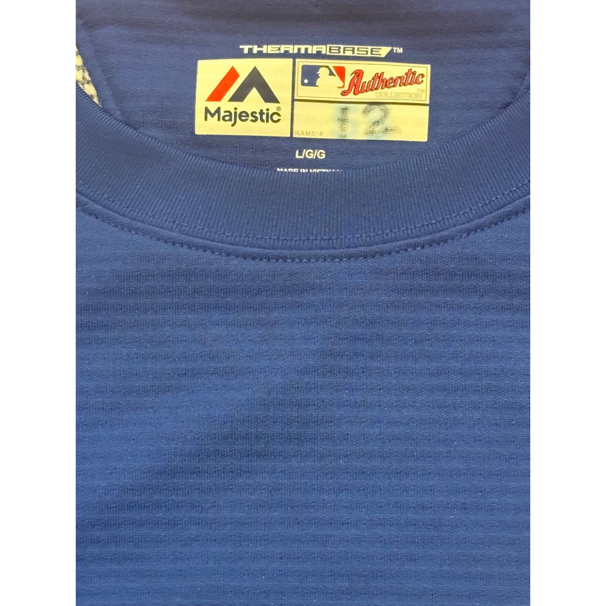 Majestic Majestic Toronto Blue Jays Shirt Thermabase Team Issued Men' Size US L / EU 52-54 / 3 - 6 Thumbnail